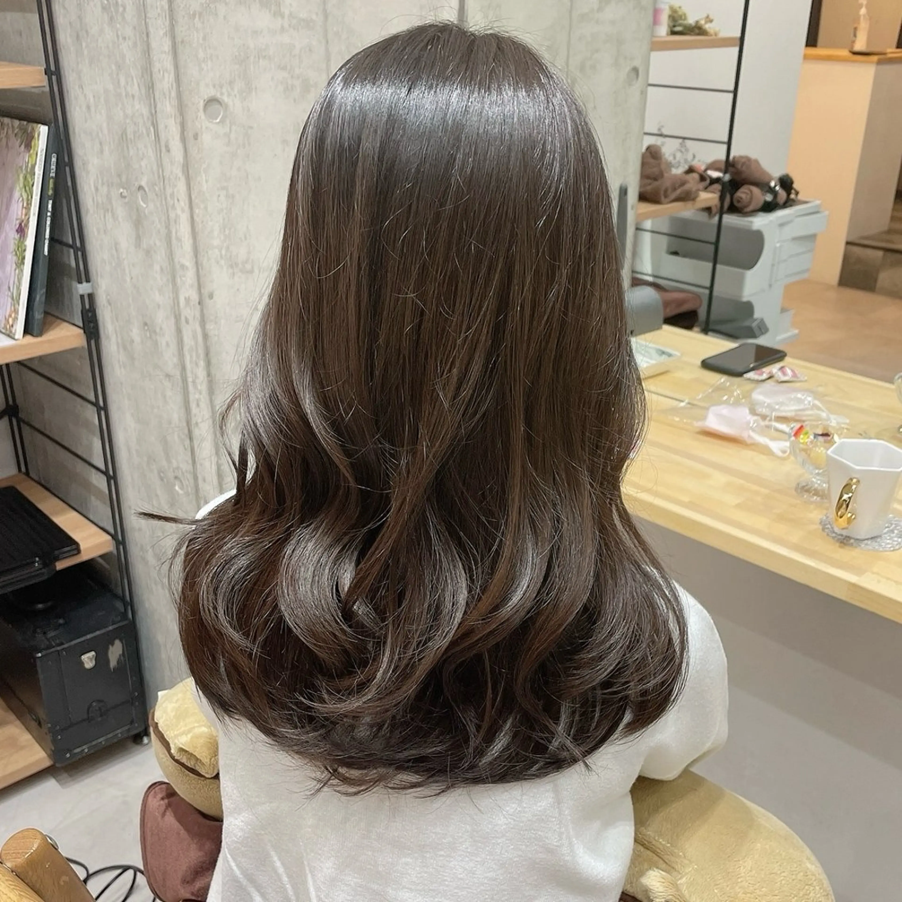 ロング カラー ヘアカラー トリートメント 🎀愛されモテ カラー🎀/moeのヘアスタイル