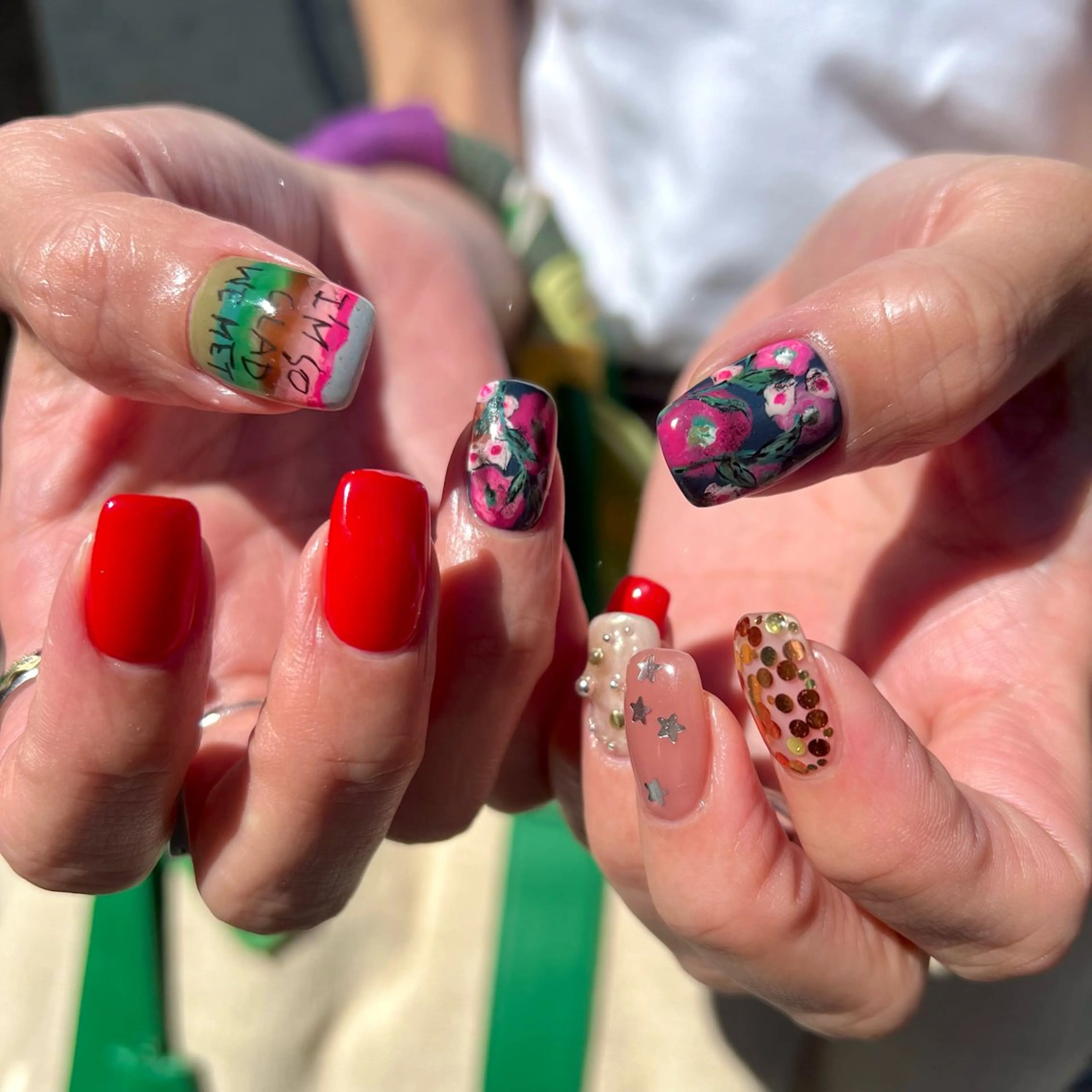 ネイル ハンドネイル 🧁🥕 asukaのネイルデザイン