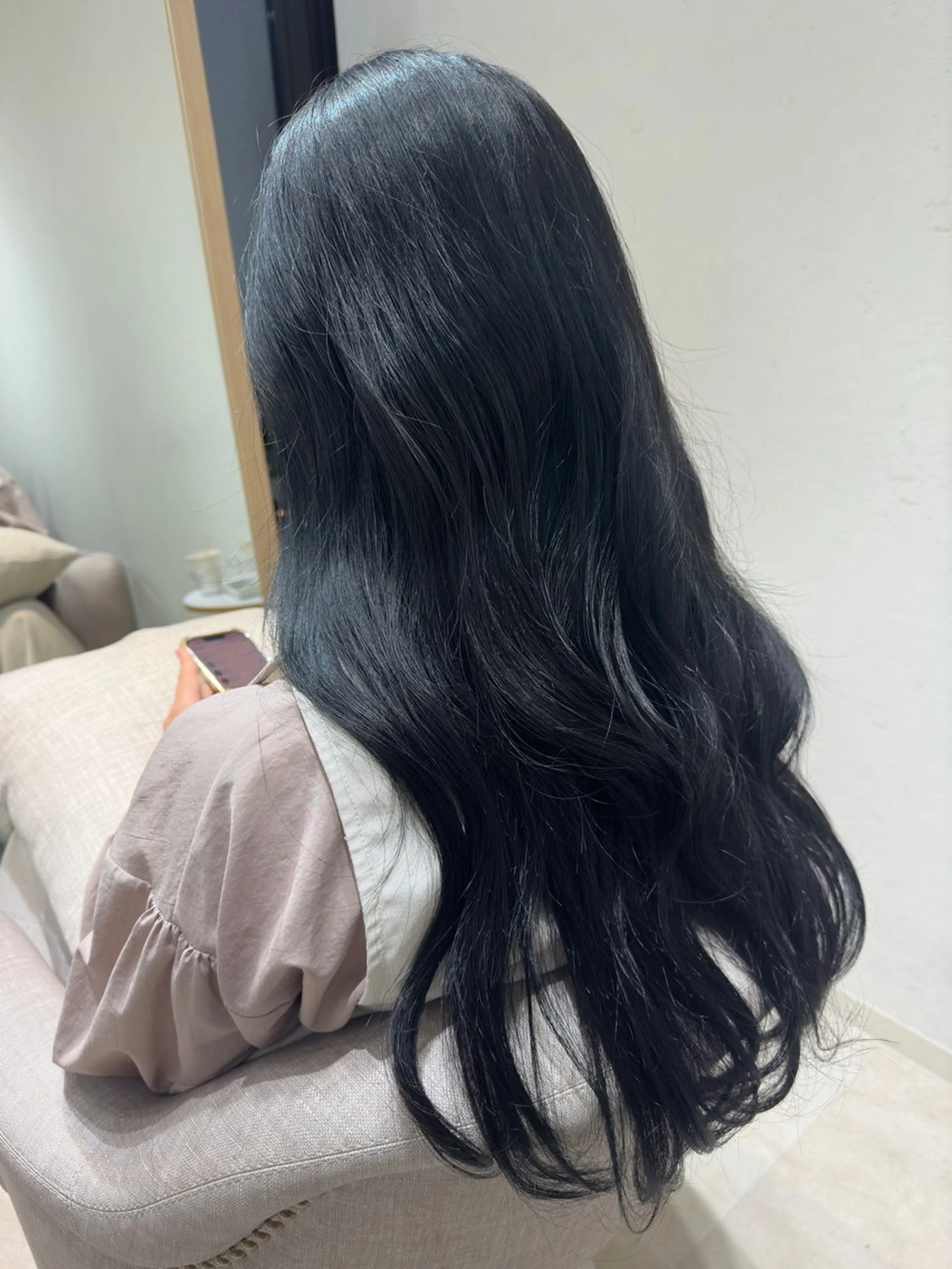 ロング カットモデル募集 ミネのヘアスタイル