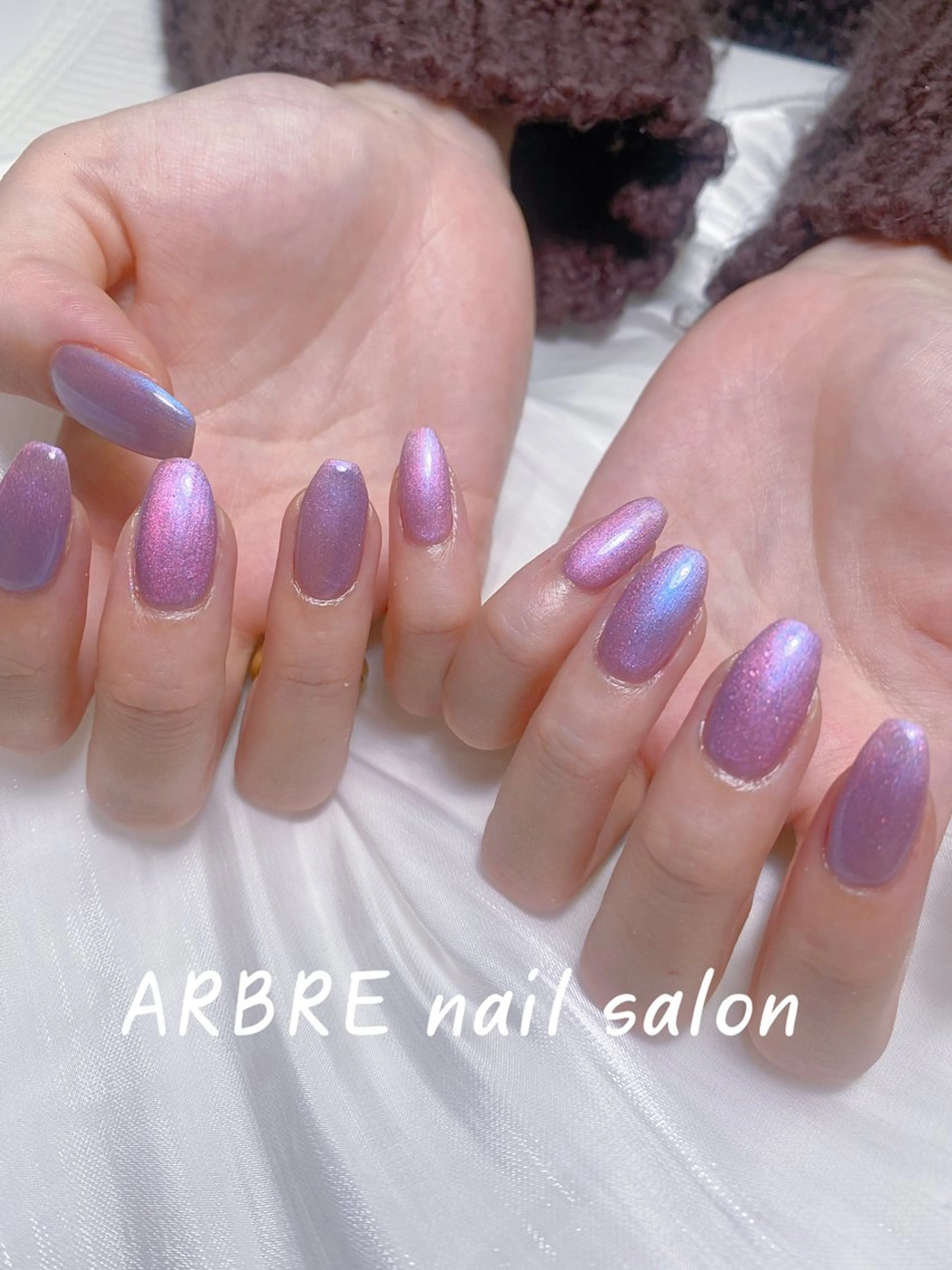 ネイル キラキラネイル マグネットネイル ハンドネイル ハンドケア 小林 凛のネイルデザイン