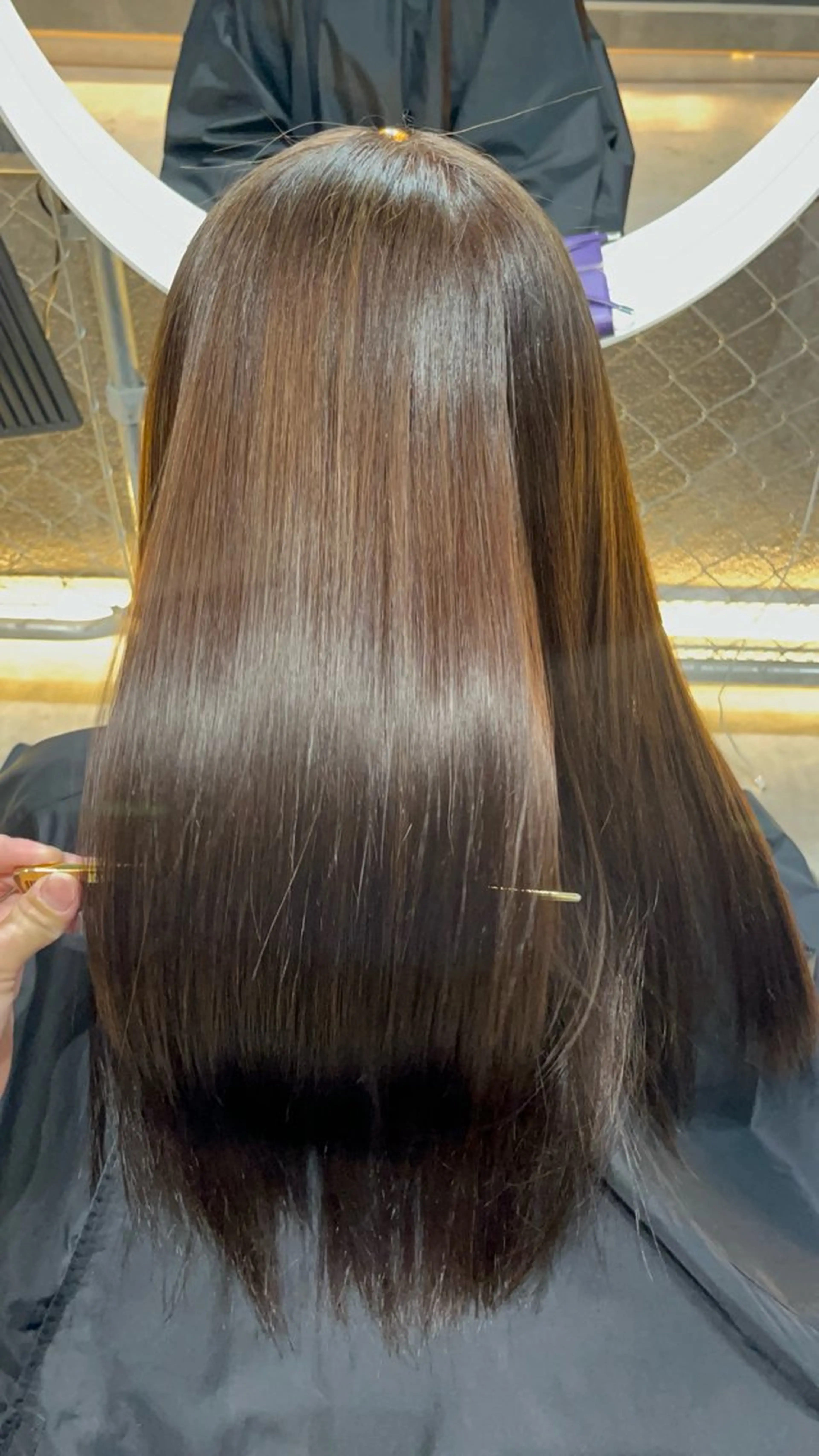 ロング 縮毛矯正 トリートメント CoCooN TAKUMAのヘアスタイル