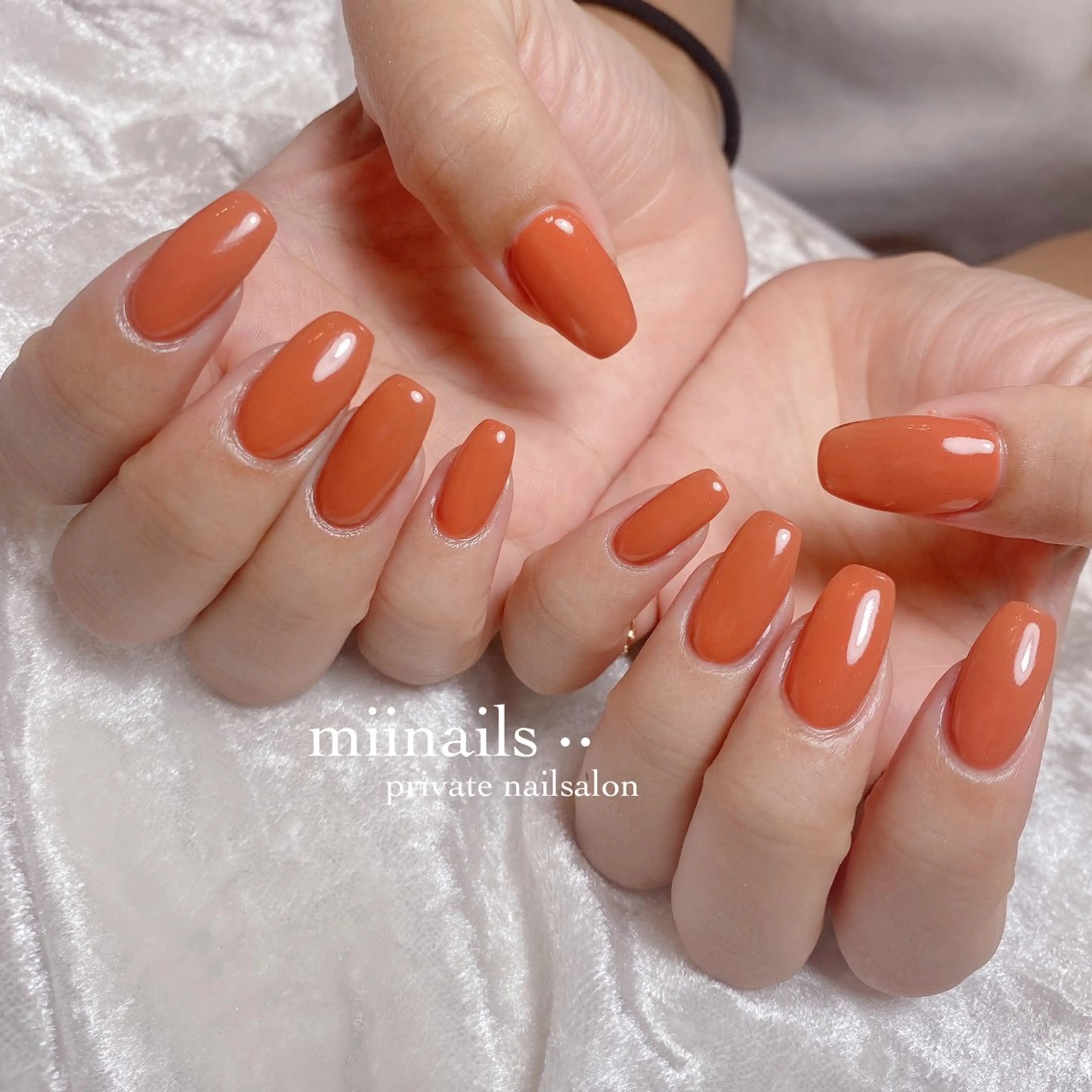 ネイル フレンチネイル 韓国ネイル ワンホンネイル ハンドネイル nailsalon miinailsのネイルデザイン