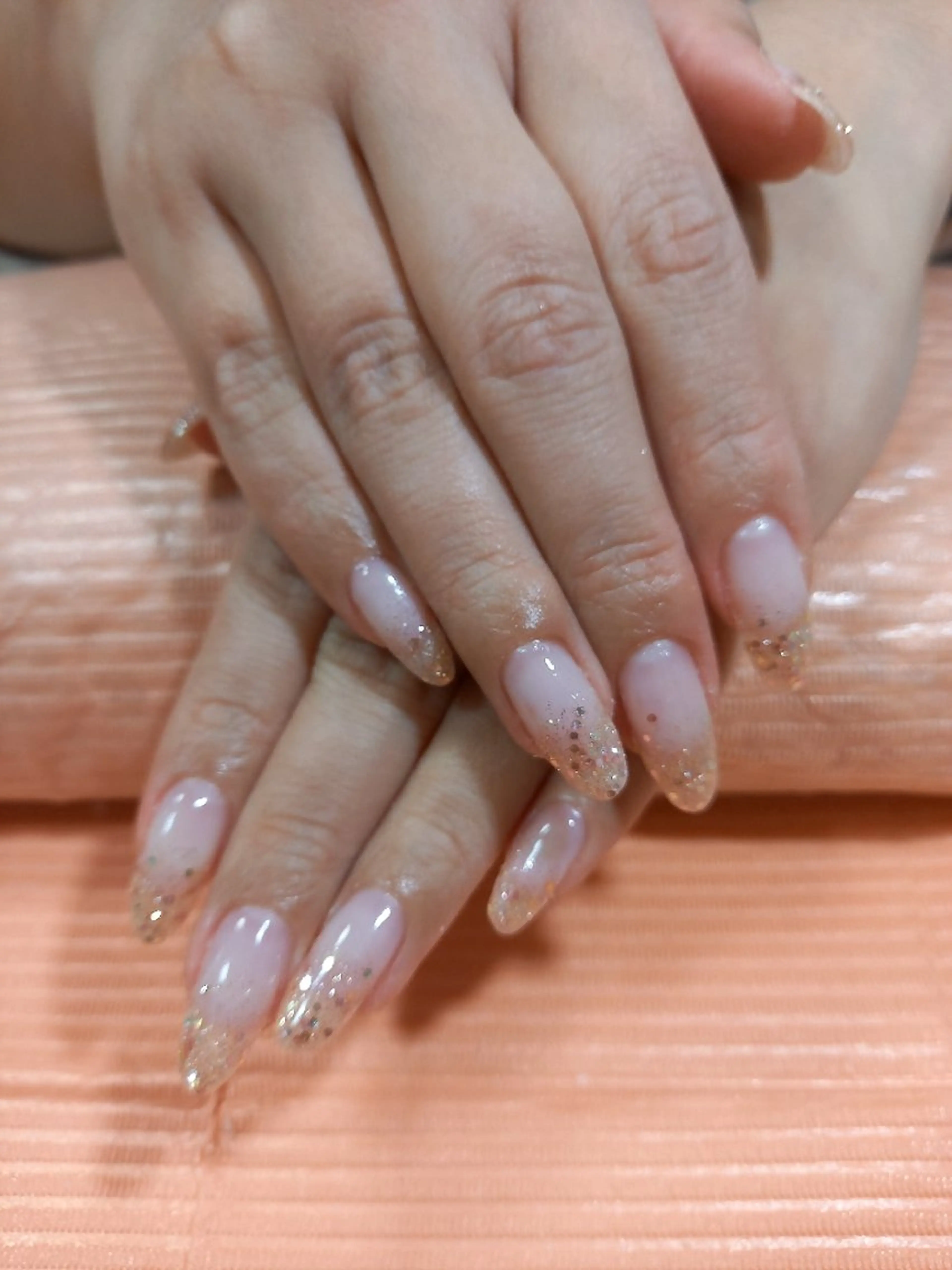 ネイル ラメ(グリッター) ラメグラデーション ネイリスト aoiのネイルデザイン