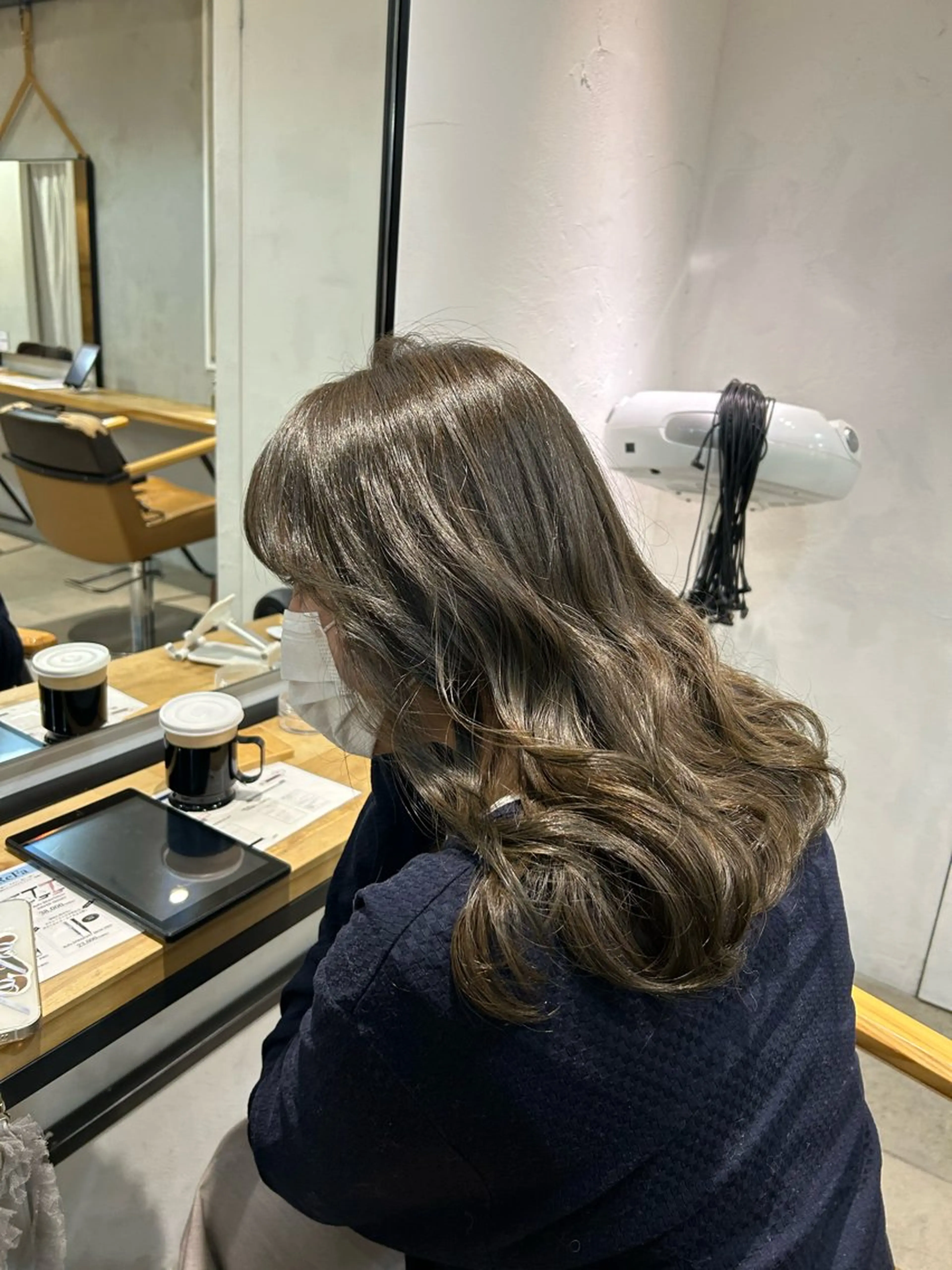 ミディアム カラー カット ヘアカラー じゅわっと暖色カラー 🍊Moemiのヘアスタイル