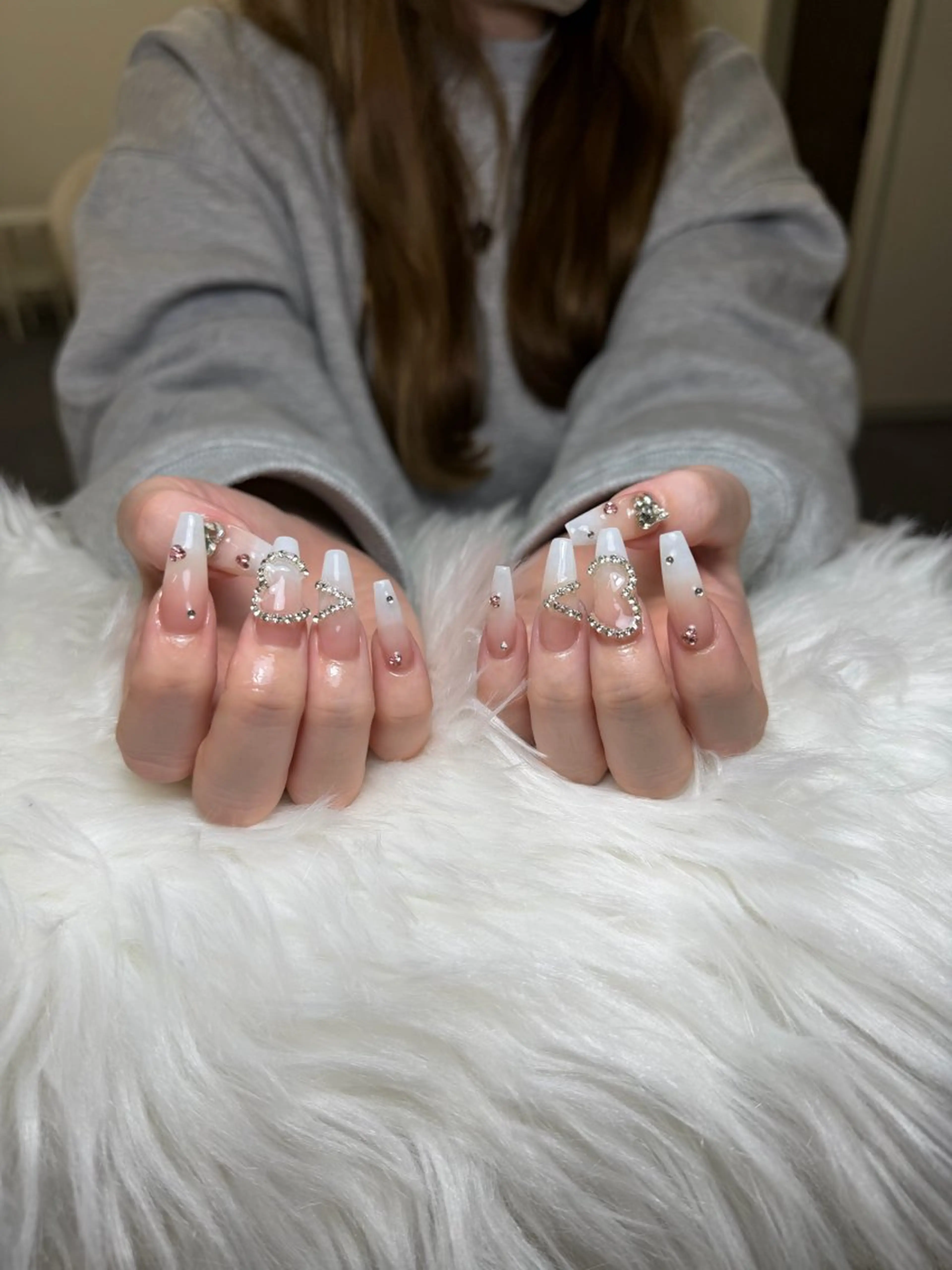 ネイル 韓国ネイル 持ち込み ニュアンスネイル ワンホンネイル ハンドネイル Mio Nailのネイルデザイン