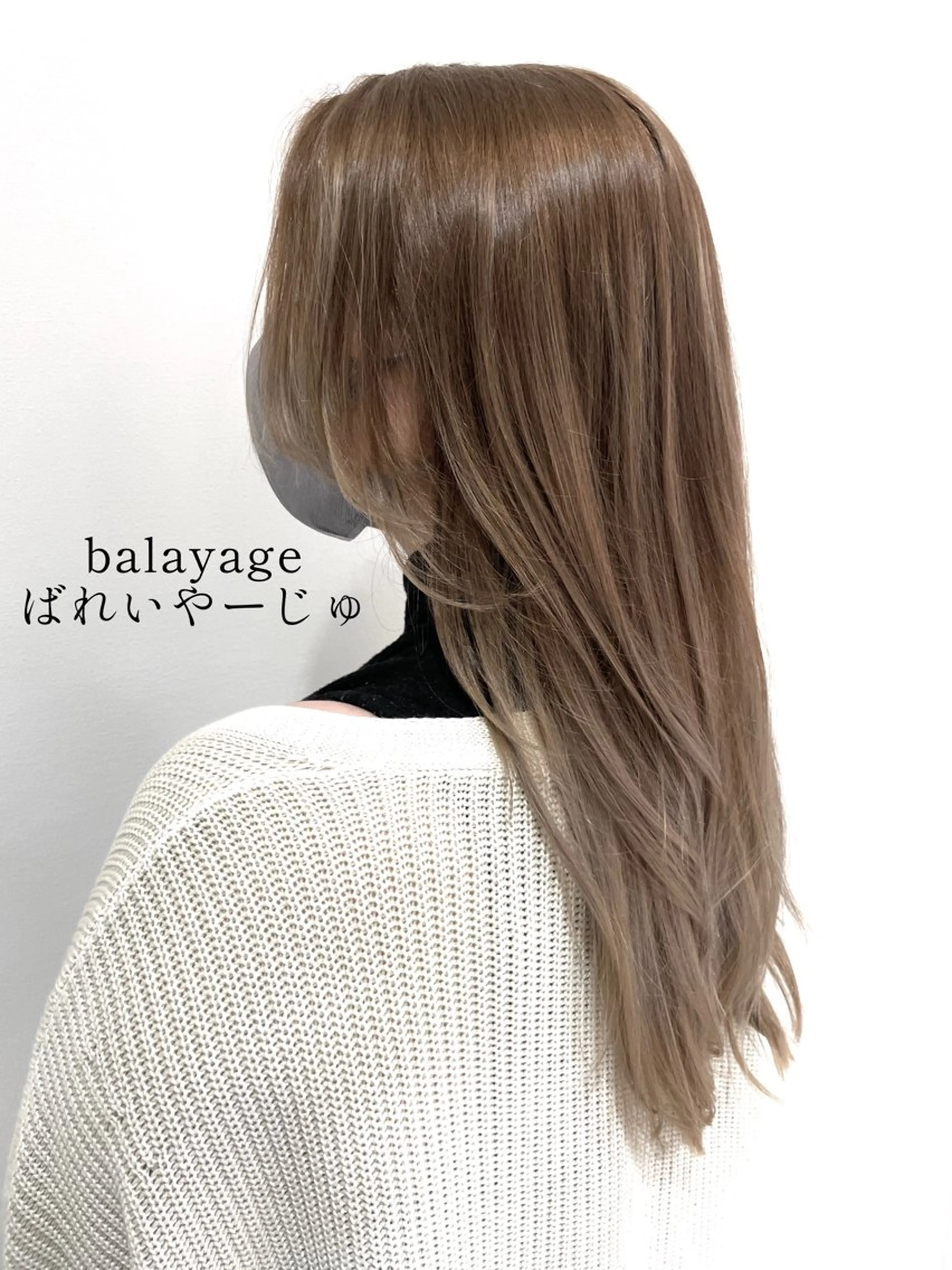 ロング ショートヘアカラー 山本のヘアスタイル