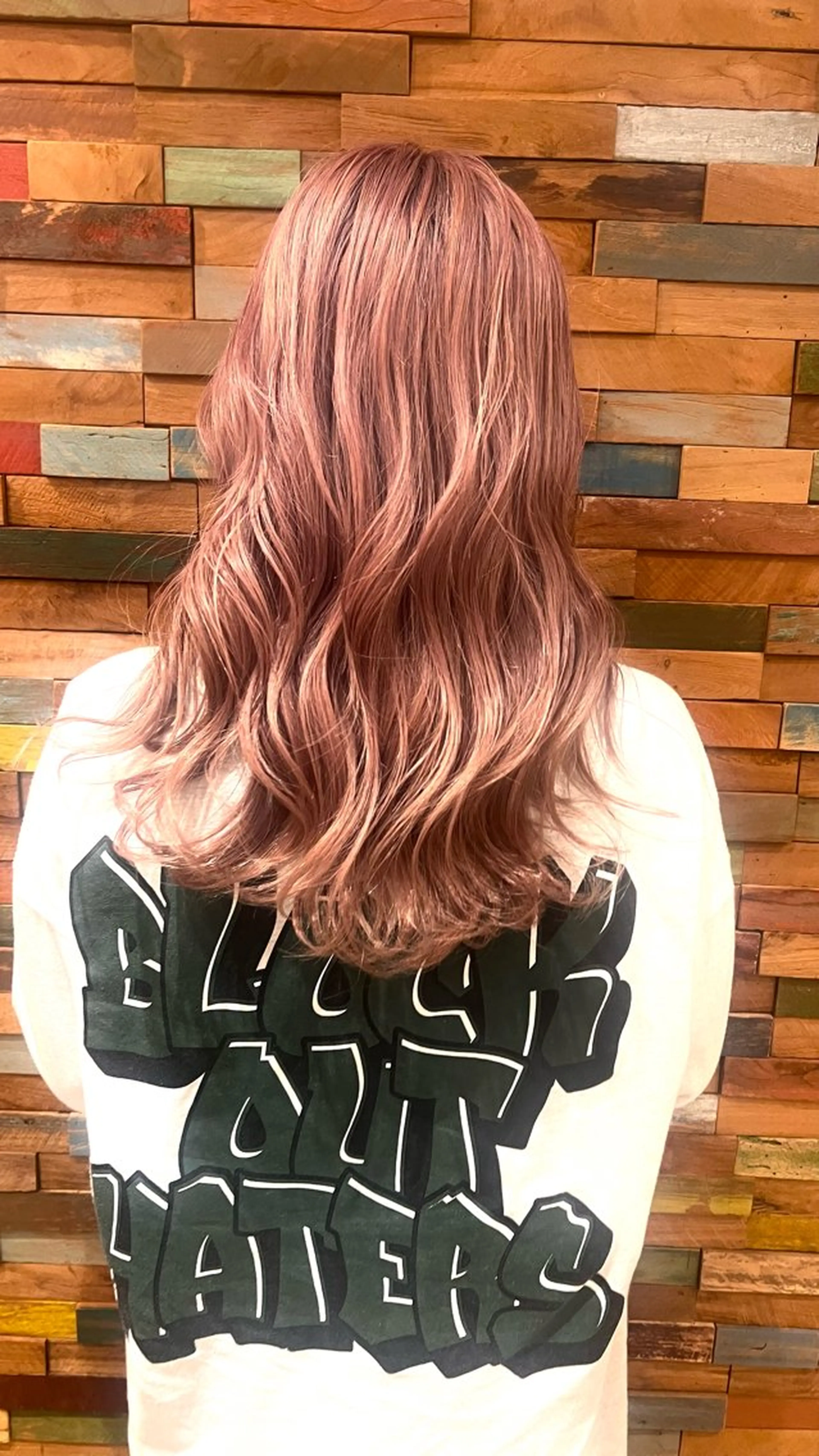 ロング カラー カット ヘアカラー れい/ダブルカラー/ レイヤー/髪質改善/のヘアスタイル