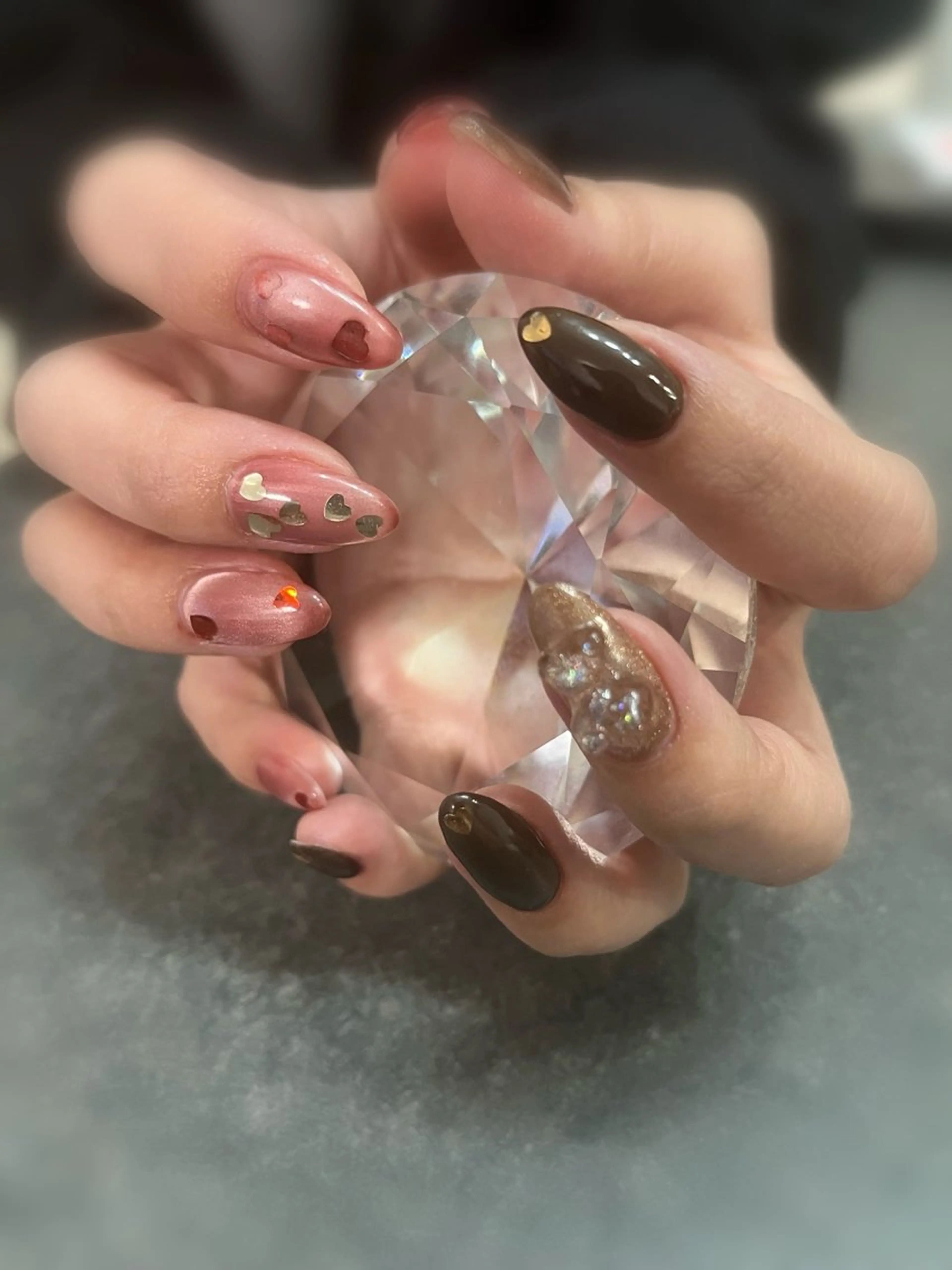 ネイル バレンタイン ek.nail⭐︎ kanaのネイルデザイン