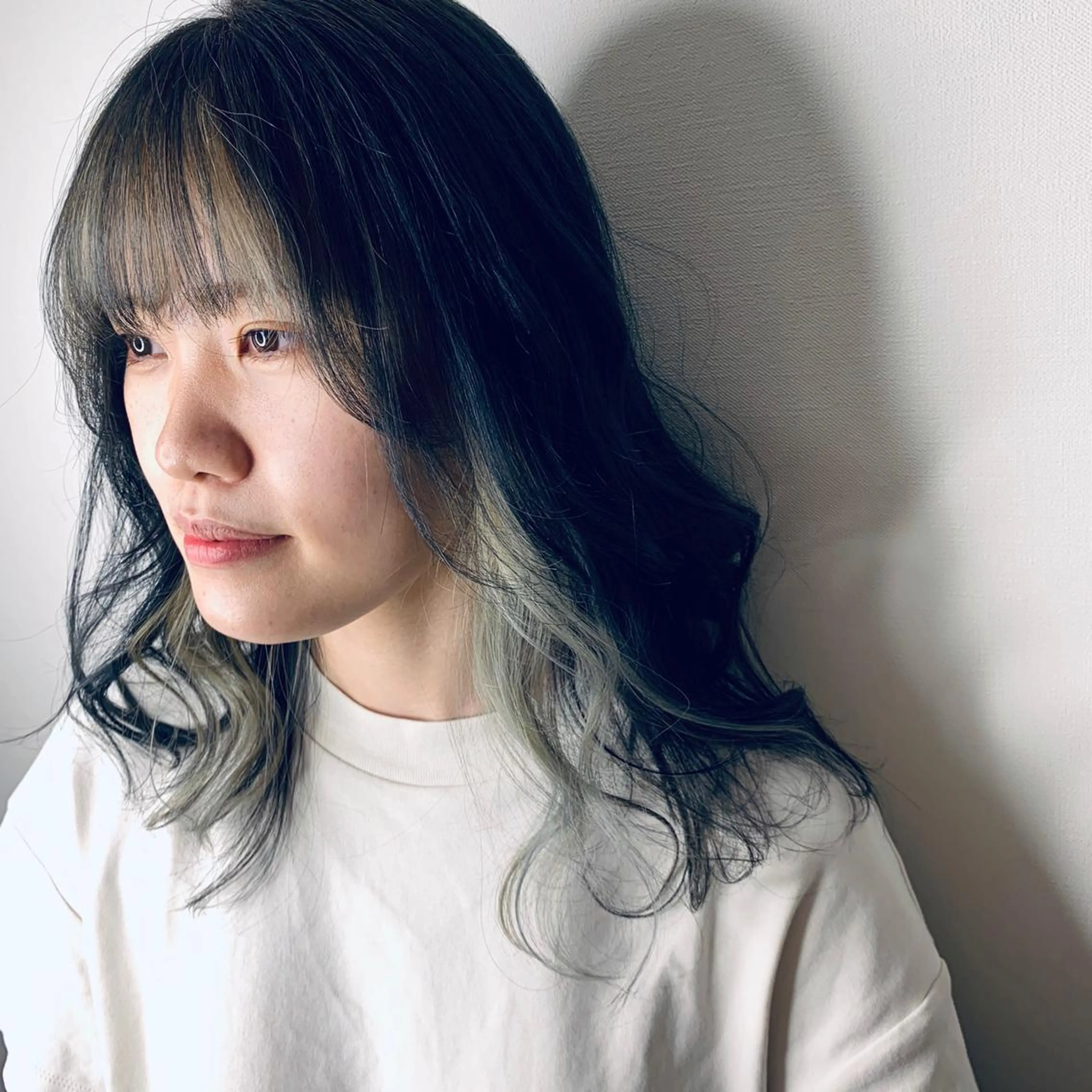 ロング カラー 🫧ウルフカット/ 畑中結衣🫧のヘアスタイル