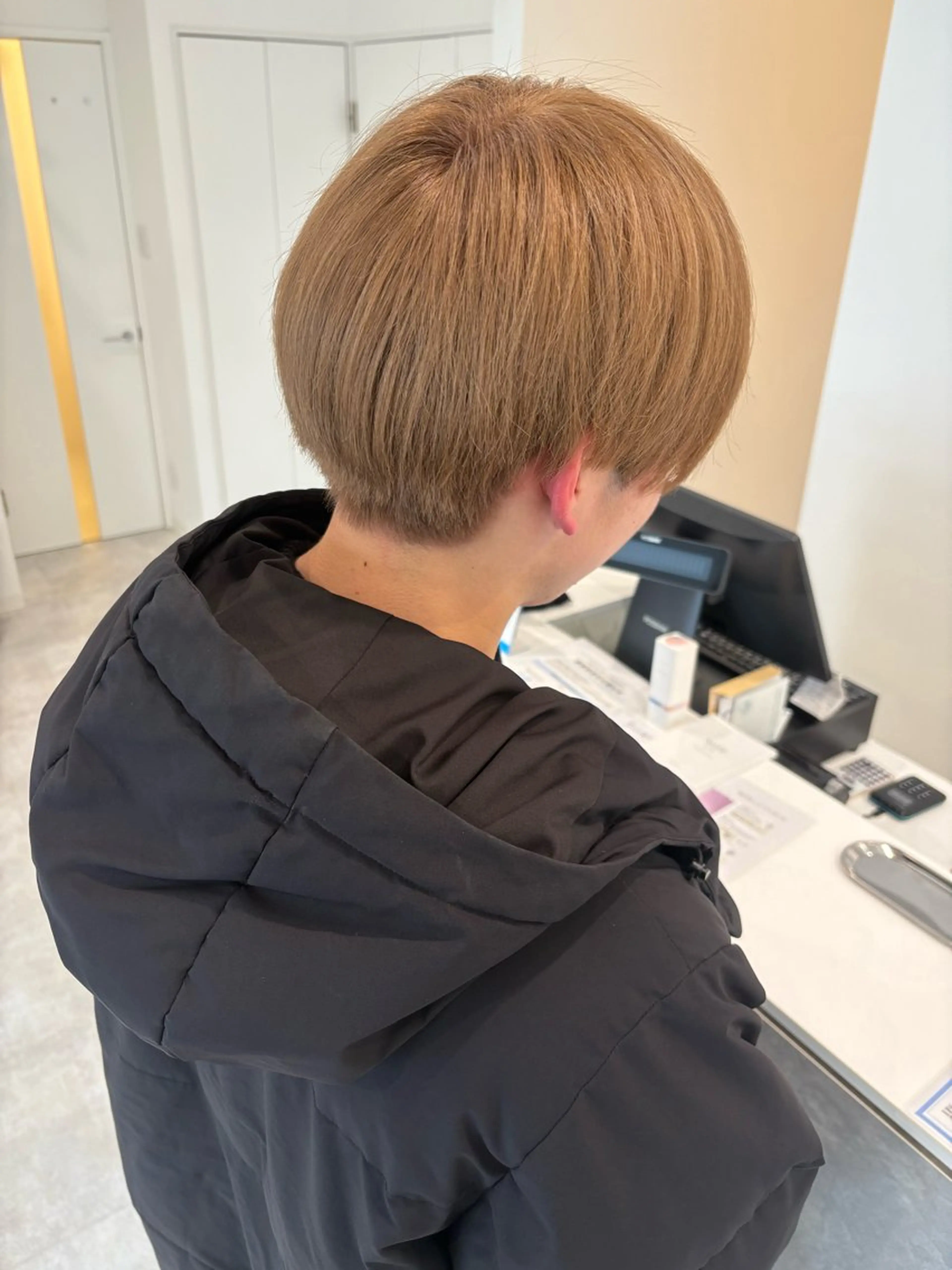 カラー メンズ moiBlanc所属・ボブ/ショートボブ/ Aoyagiのヘアスタイル