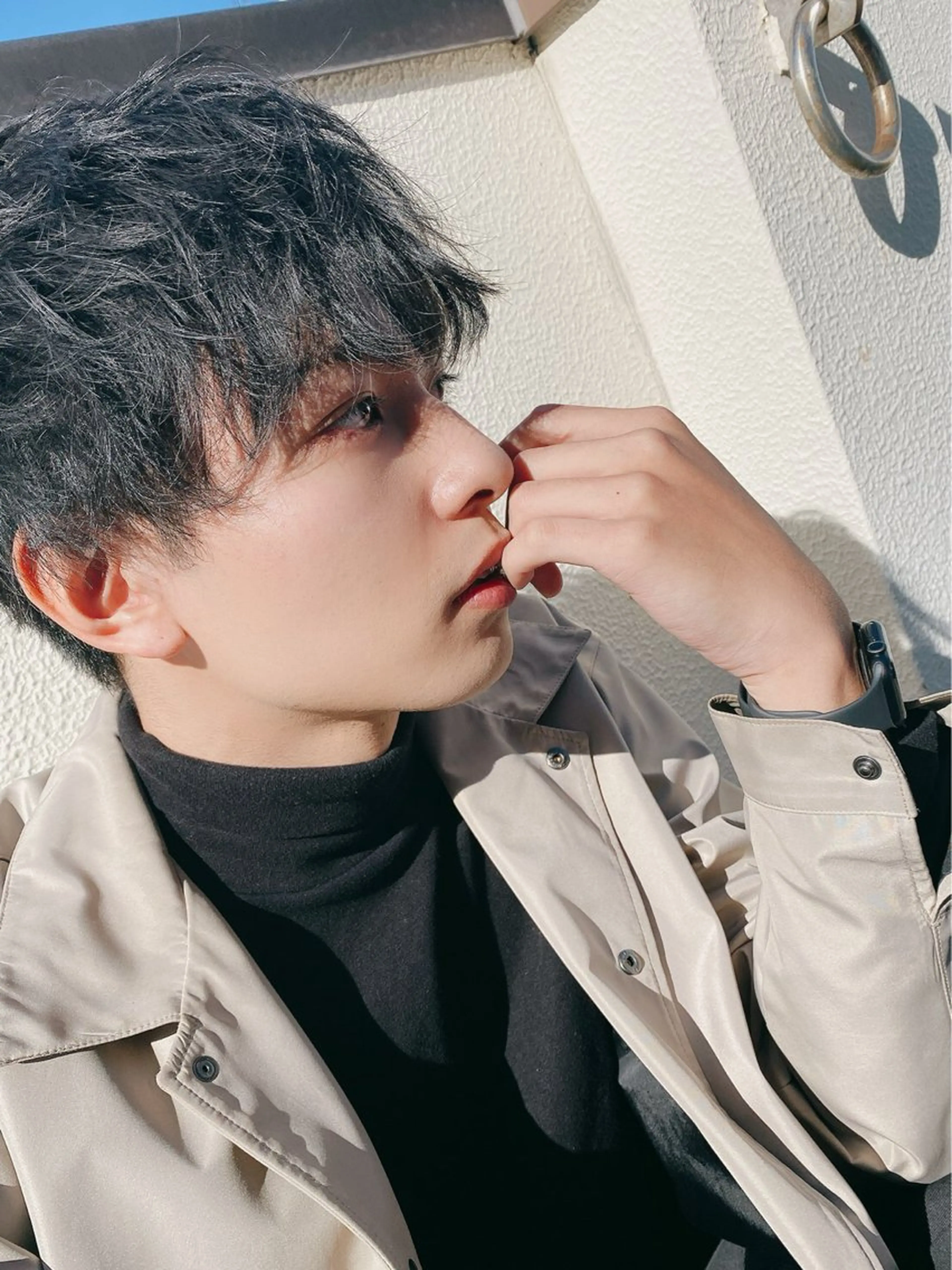 ✨平日夜遅くまで受付中✨メンズカット　¥3800     再来+500円の写真