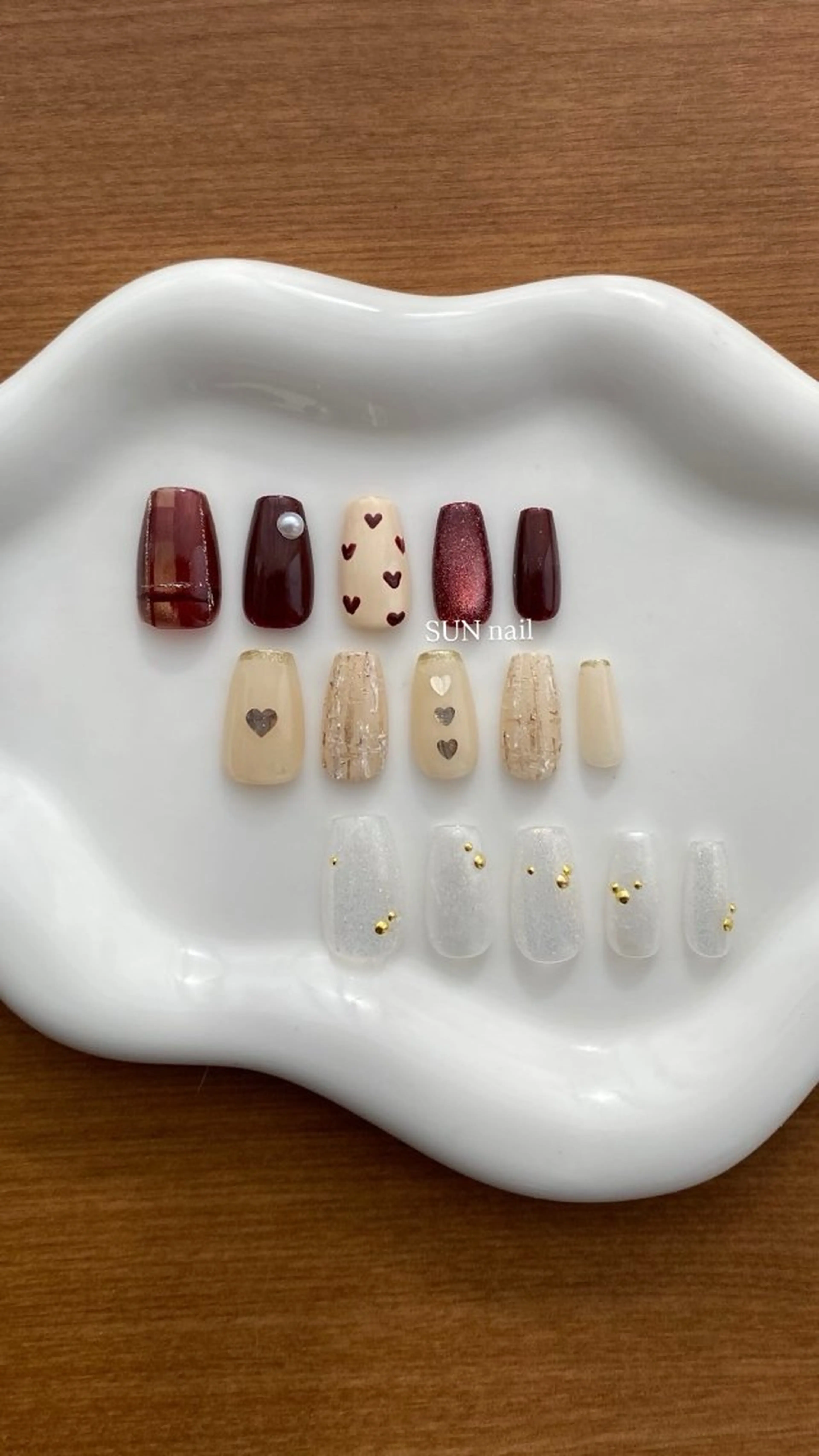 【オフ無し】1.2月デザインネイルの写真