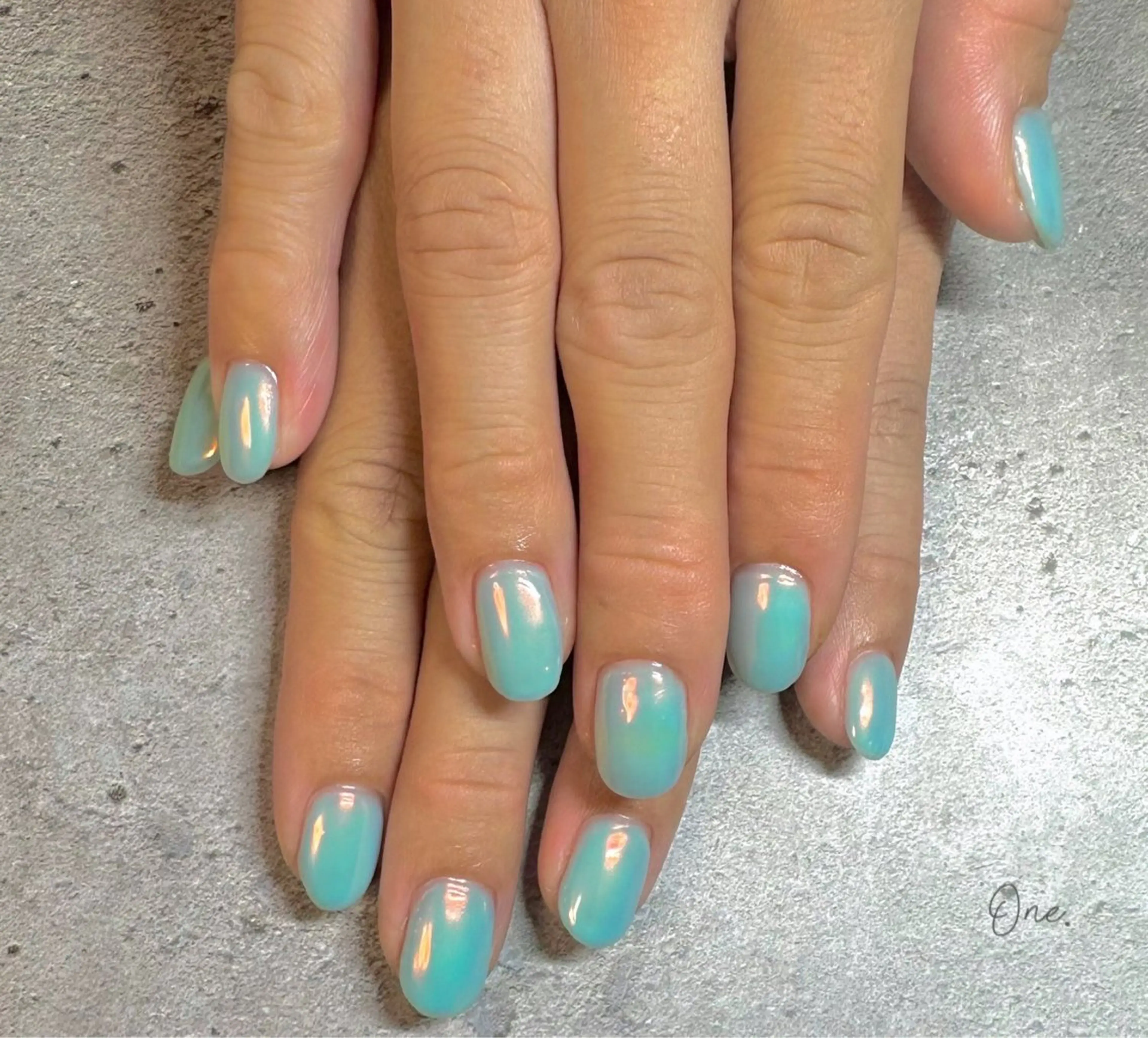 ネイル オーロラネイル ハンドネイル 田中 愛未のネイルデザイン