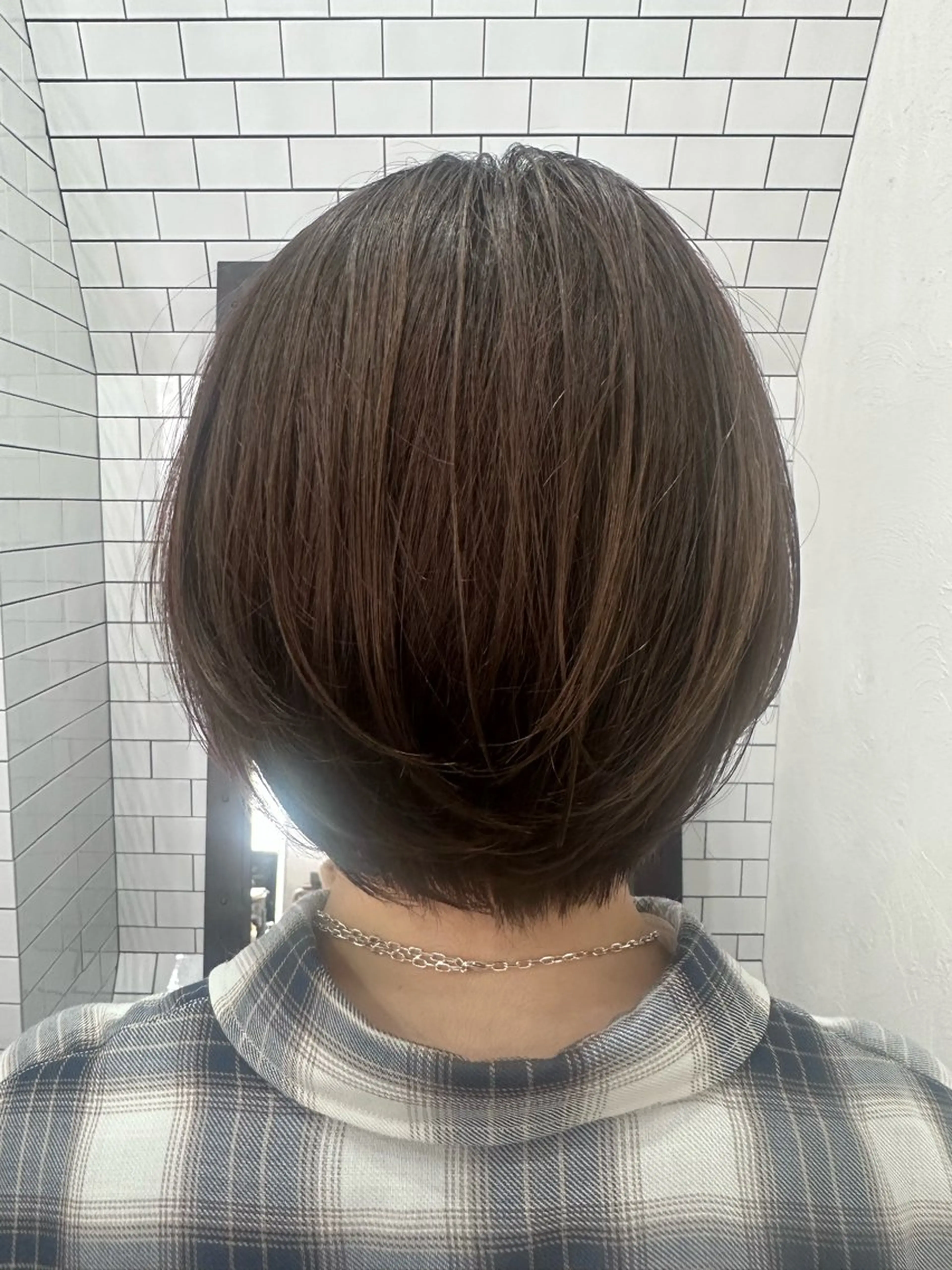 ショート 縮毛矯正 妙見 知洋のヘアスタイル