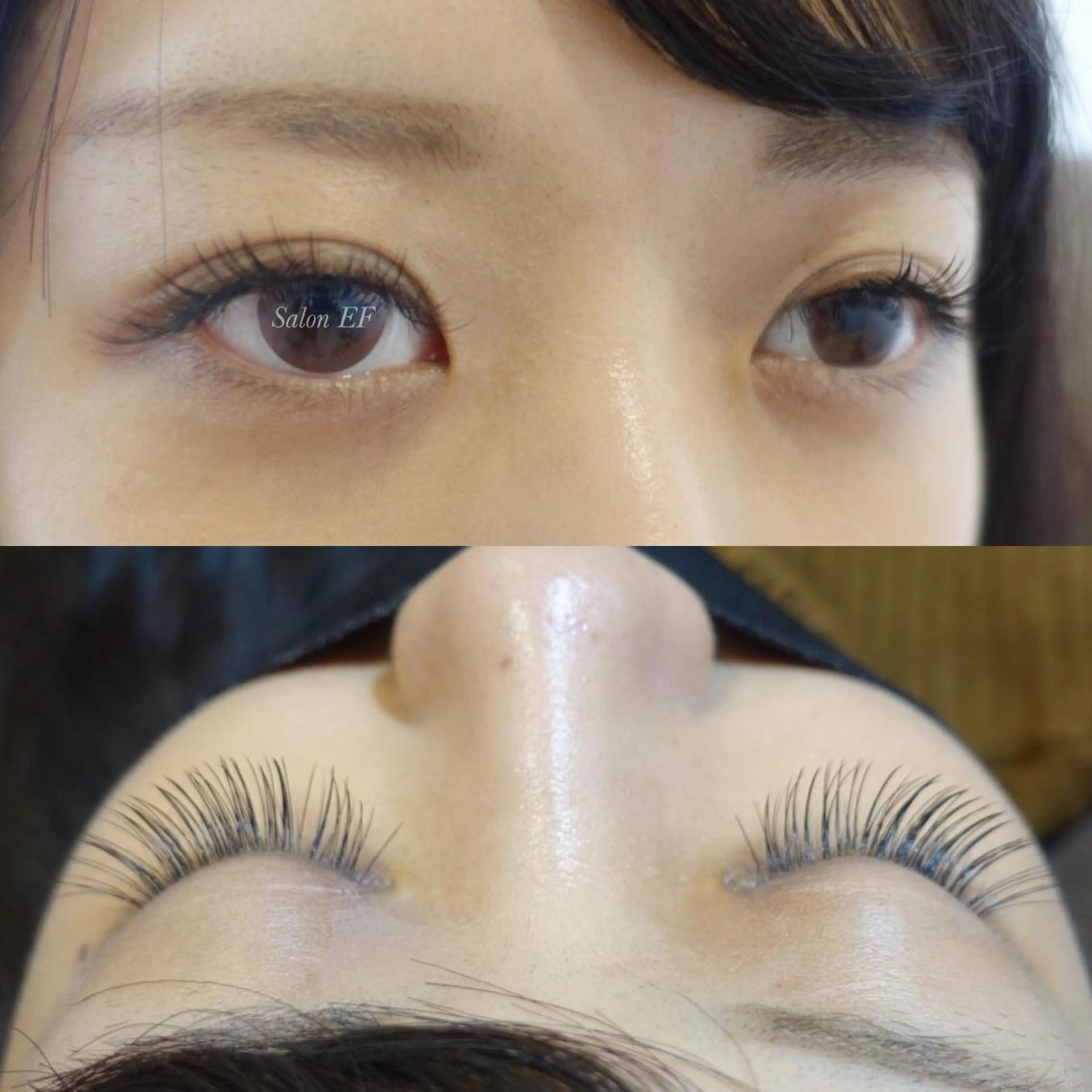 マツエク・マツパ 付け放題 フラットラッシュ Jカール SALON東海店所属・アイリスト 松永のマツエク・マツパデザイン