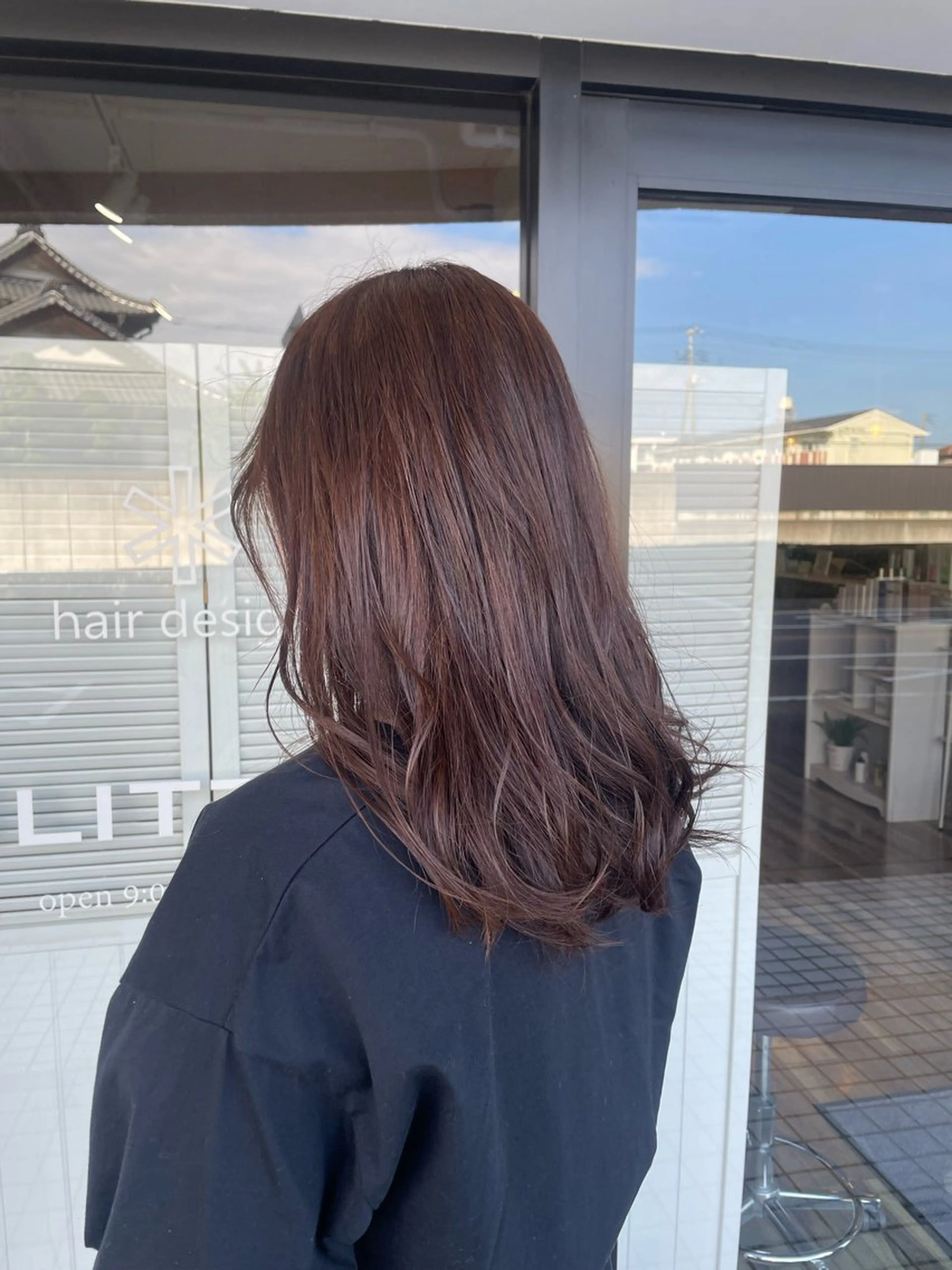 セミロング GLITTER赤塚店所属・GLITTER ハイ トーン🎀北野佑季のヘアスタイル