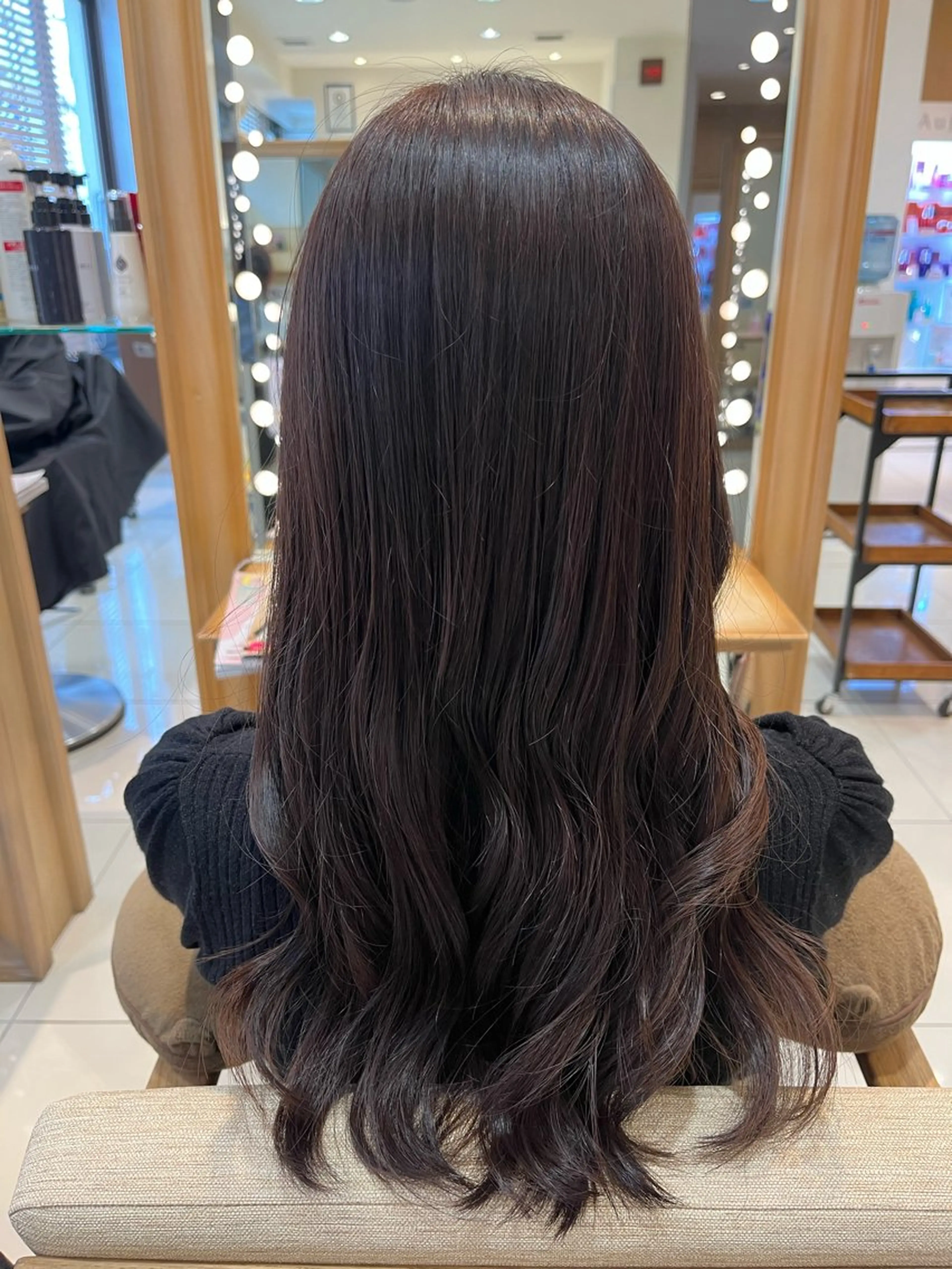 ロング カラー ブラウンカラー なつな/ 透明感カラーのヘアスタイル