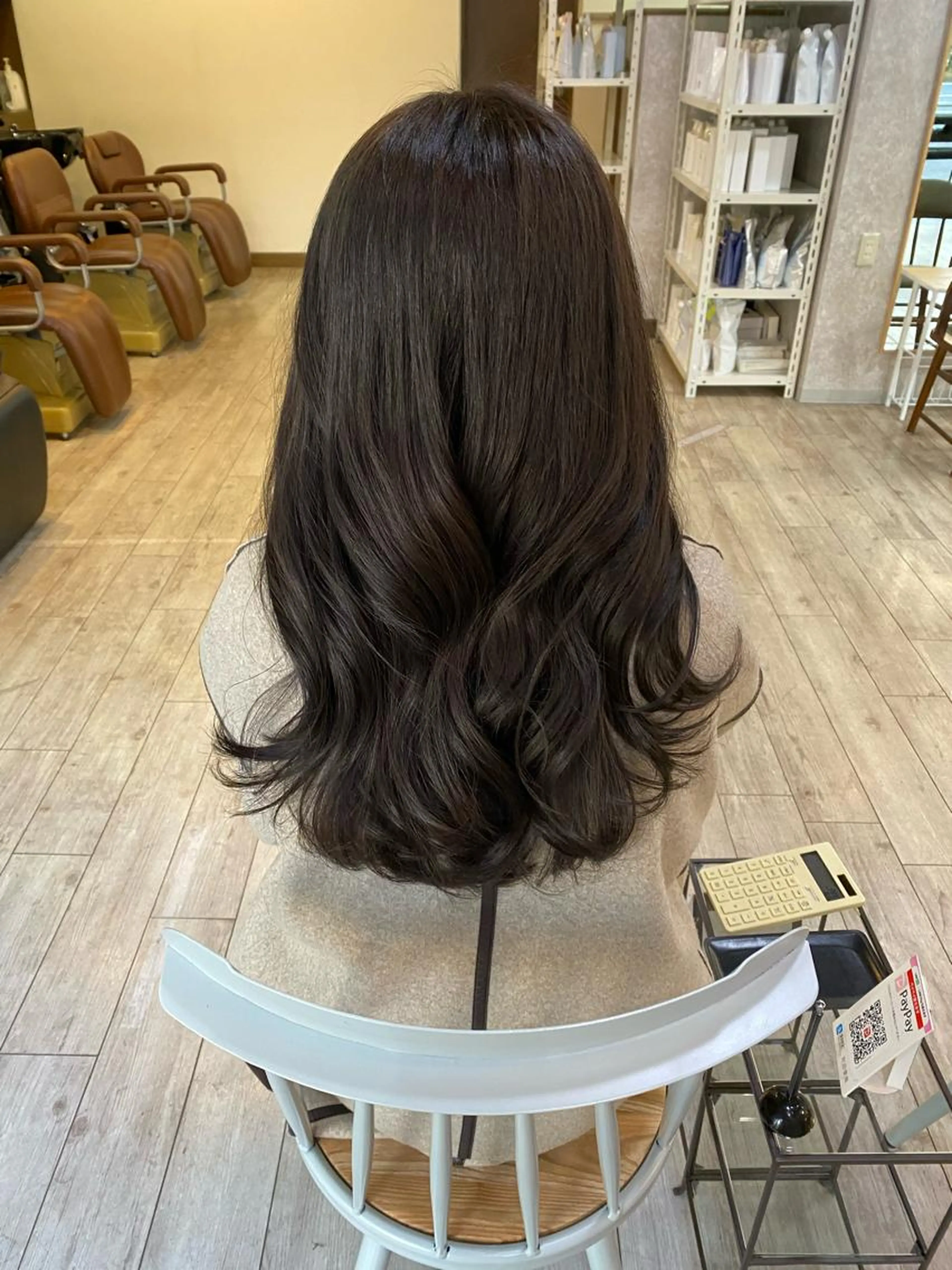 似合わせカット+透明感カラーの写真