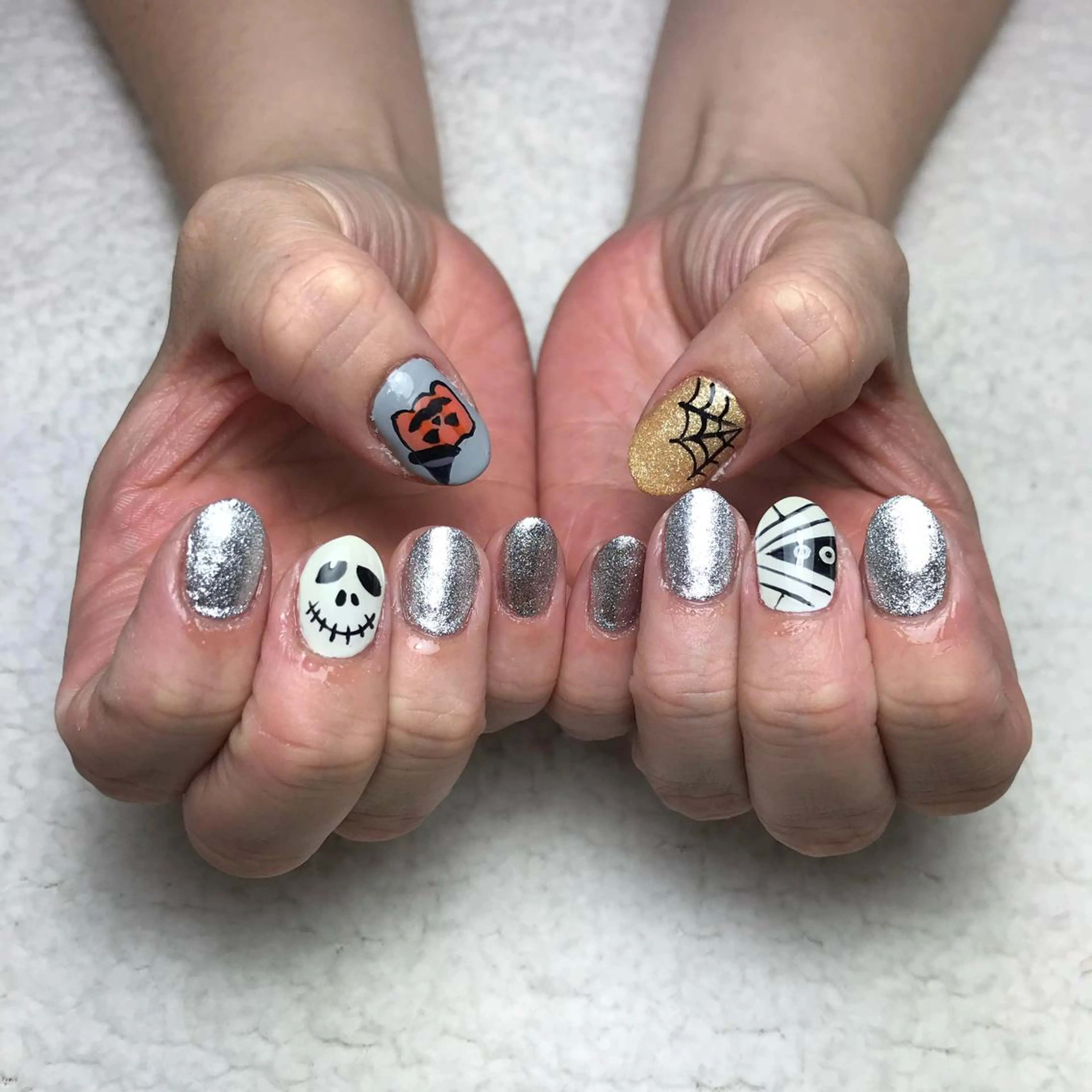 ネイル ハロウィン ハンドネイル COCO+所属・COCO +のエステ・リラクイメージ