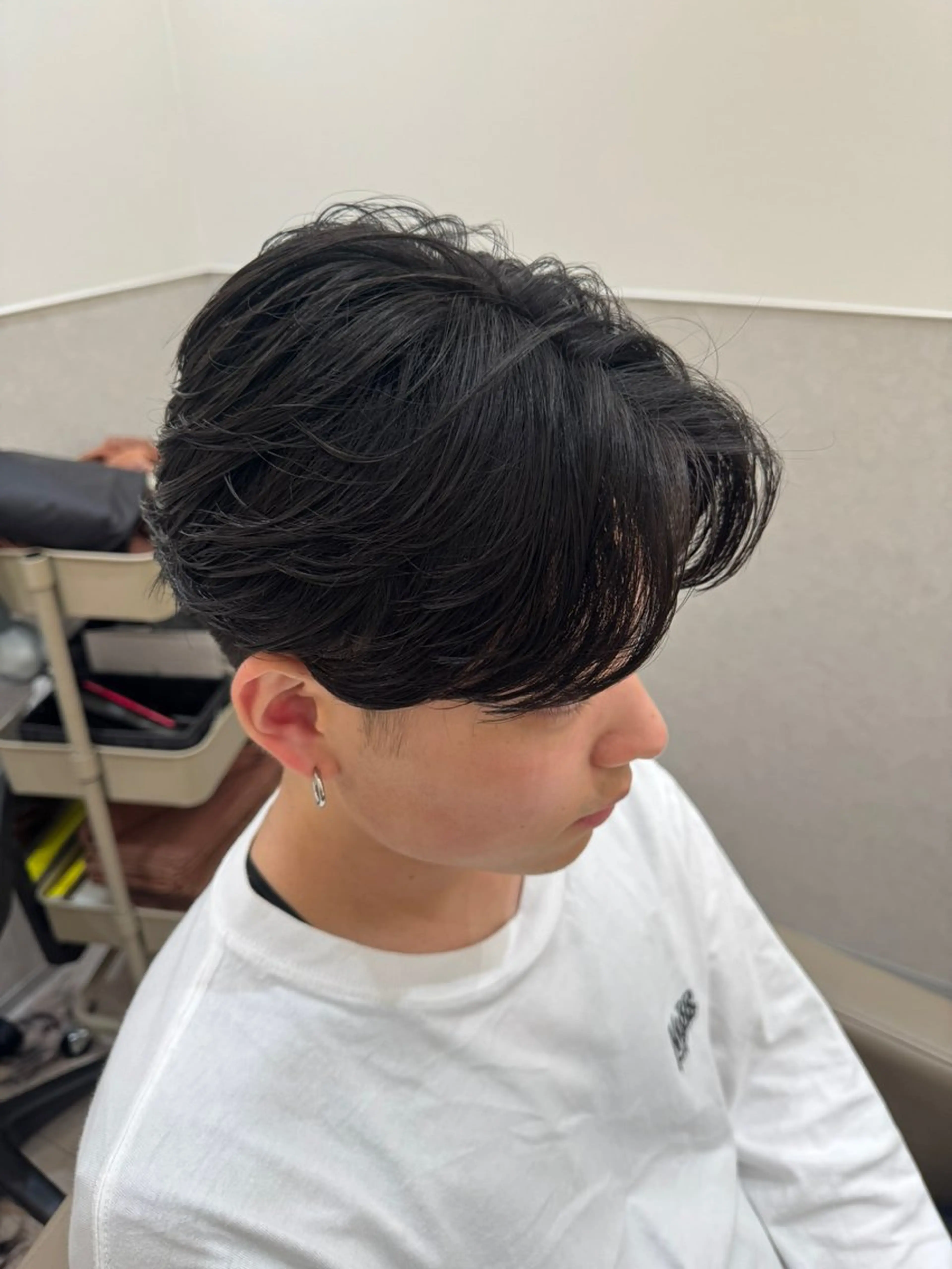 パーマ メンズ カット パーマ zina天王寺/艶髪 /メンズ特化ソラのヘアスタイル