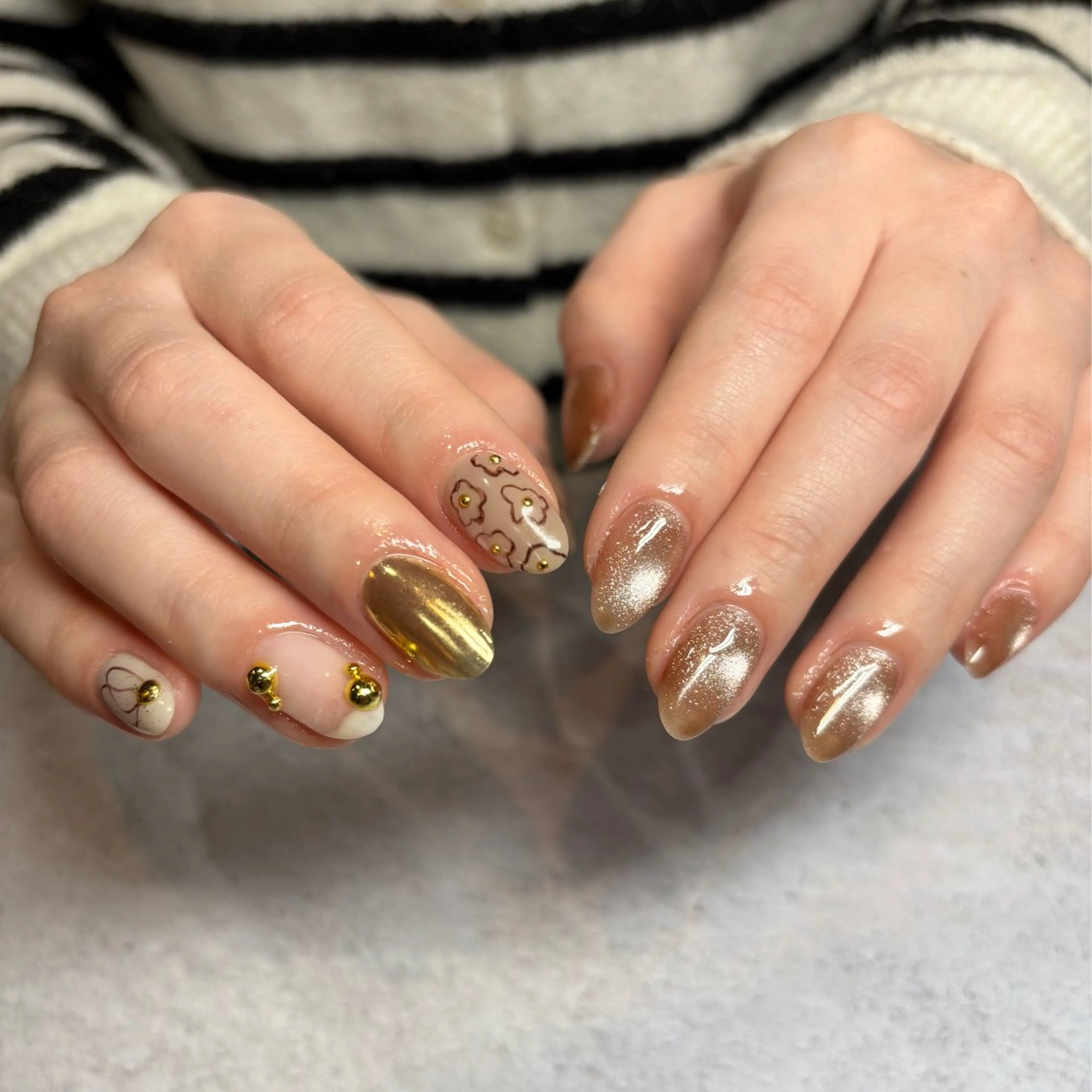 ネイル Lusso🍃 Ayaneのネイルデザイン