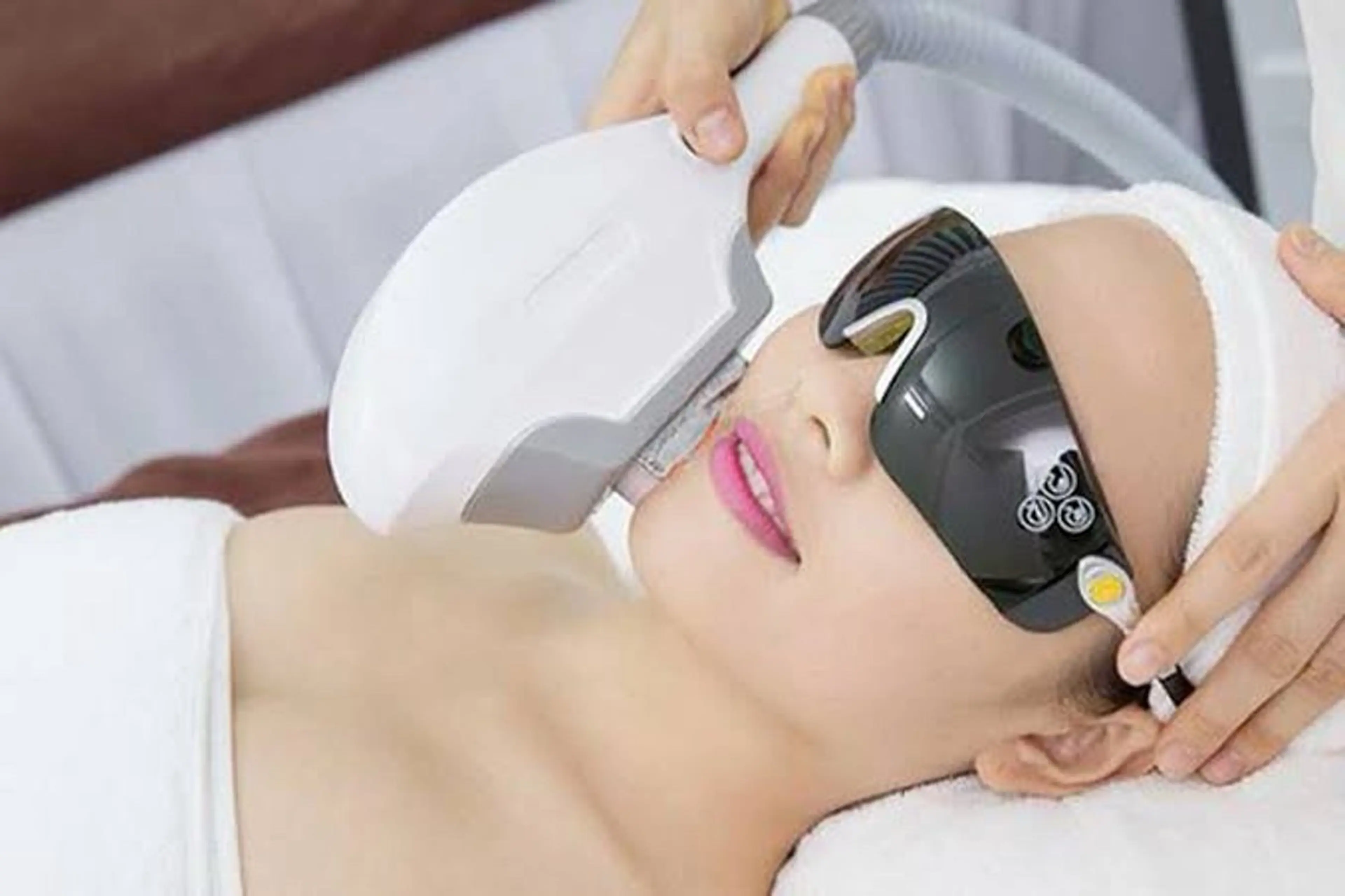 かお脱毛の写真