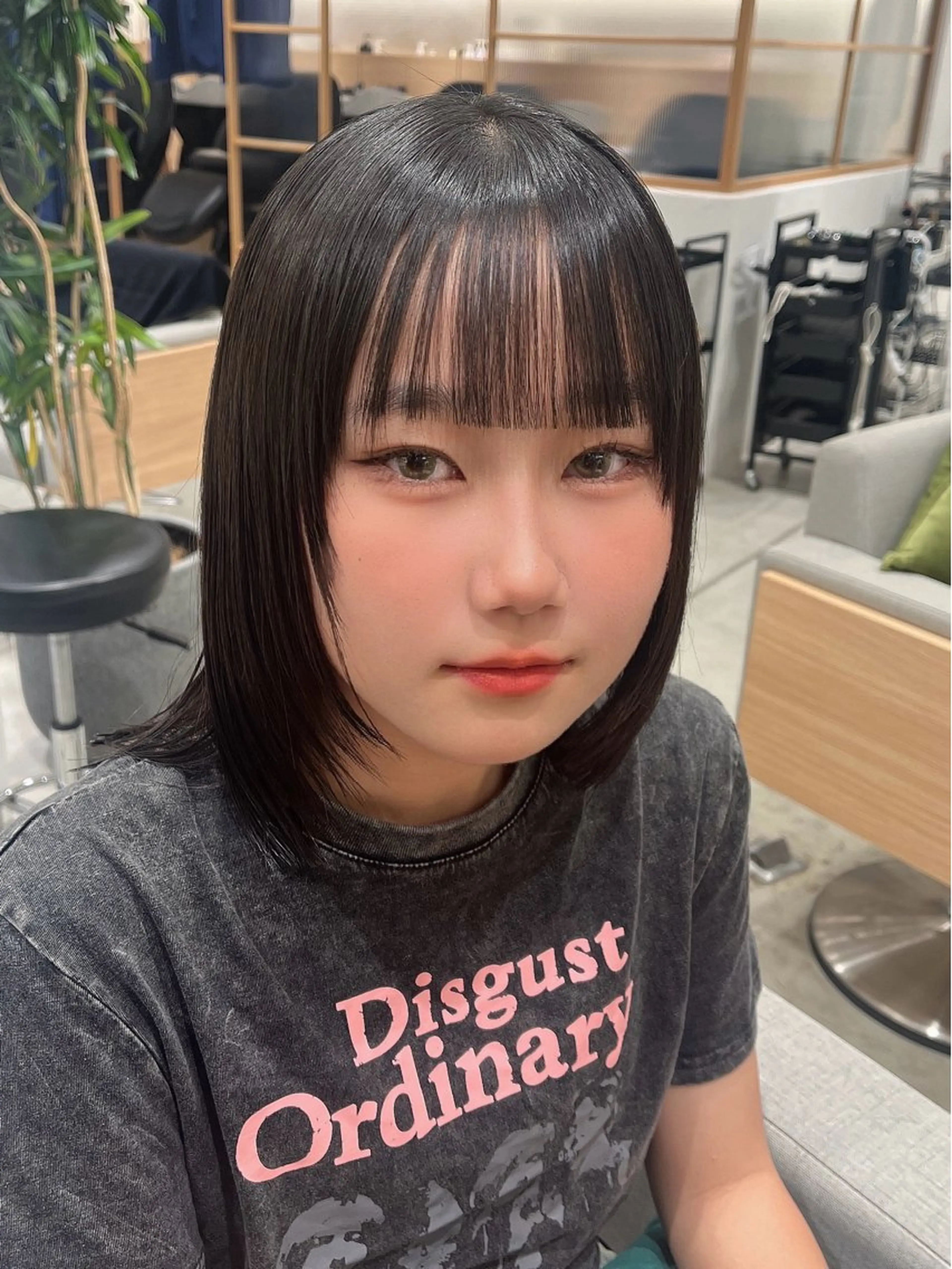 ミディアム パーマ 縮毛矯正 トリートメント stair:case 💖大類舞衣子💖のヘアスタイル