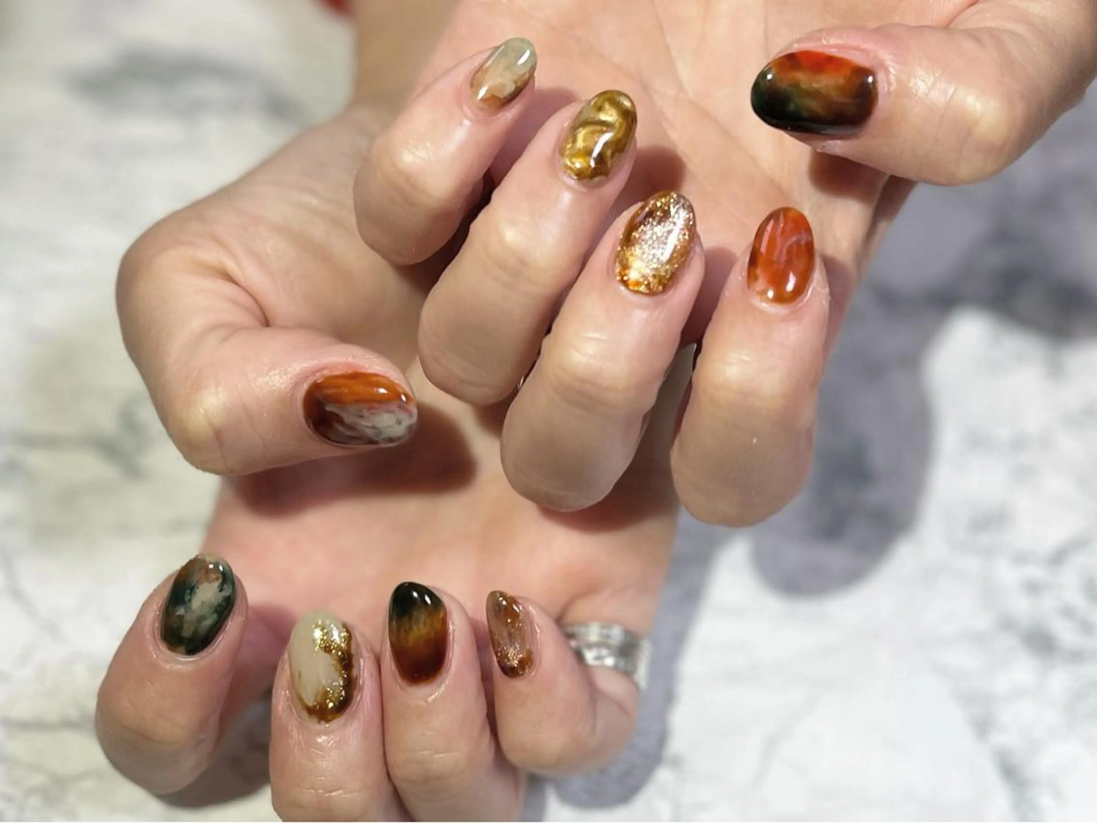 ネイル フットネイル ニュアンスネイル シンプルネイル 春ネイル 夏ネイル ネイル フフラ所属・nail fufla ♡yamane♡のネイルデザイン