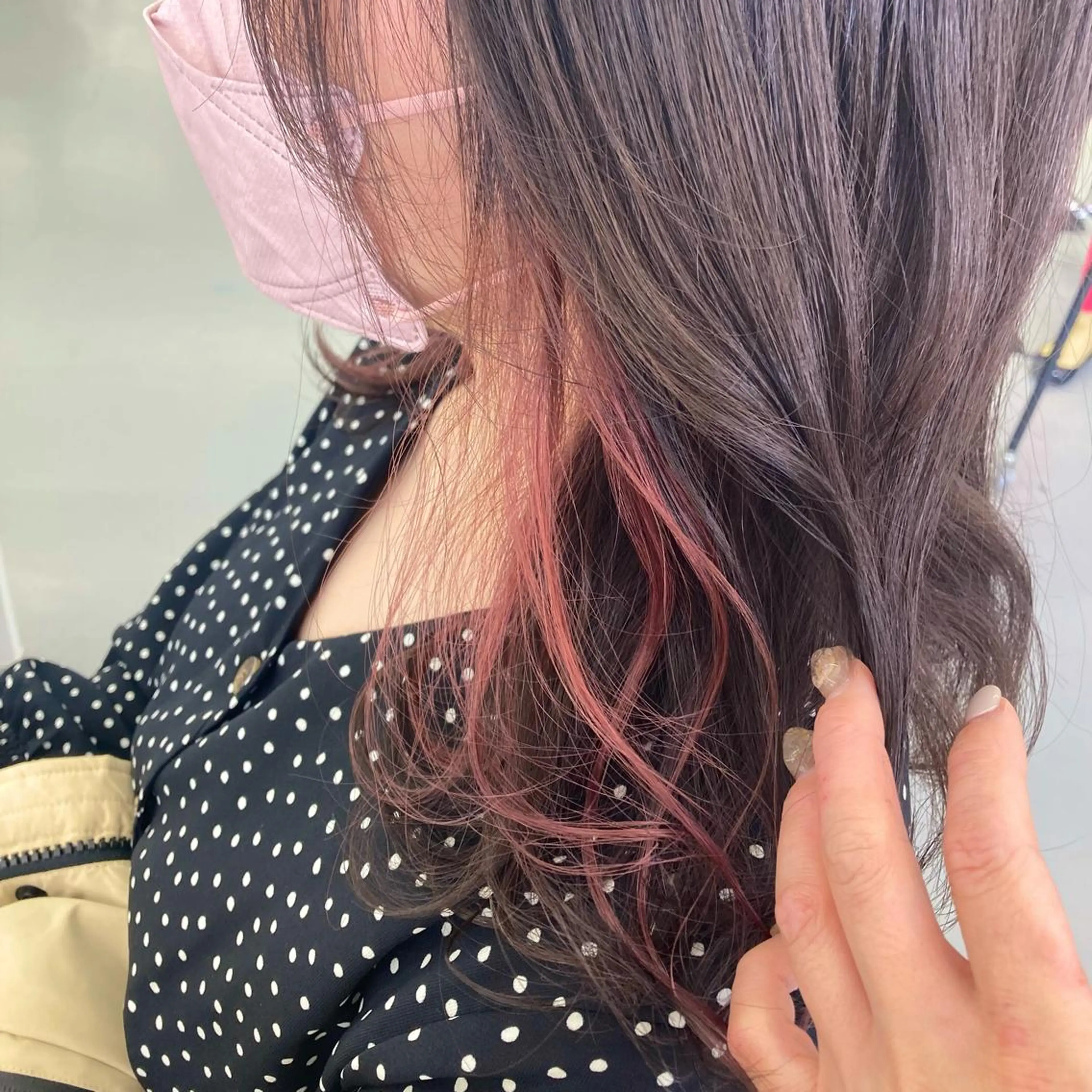 ミディアム 長谷川 未來のヘアスタイル