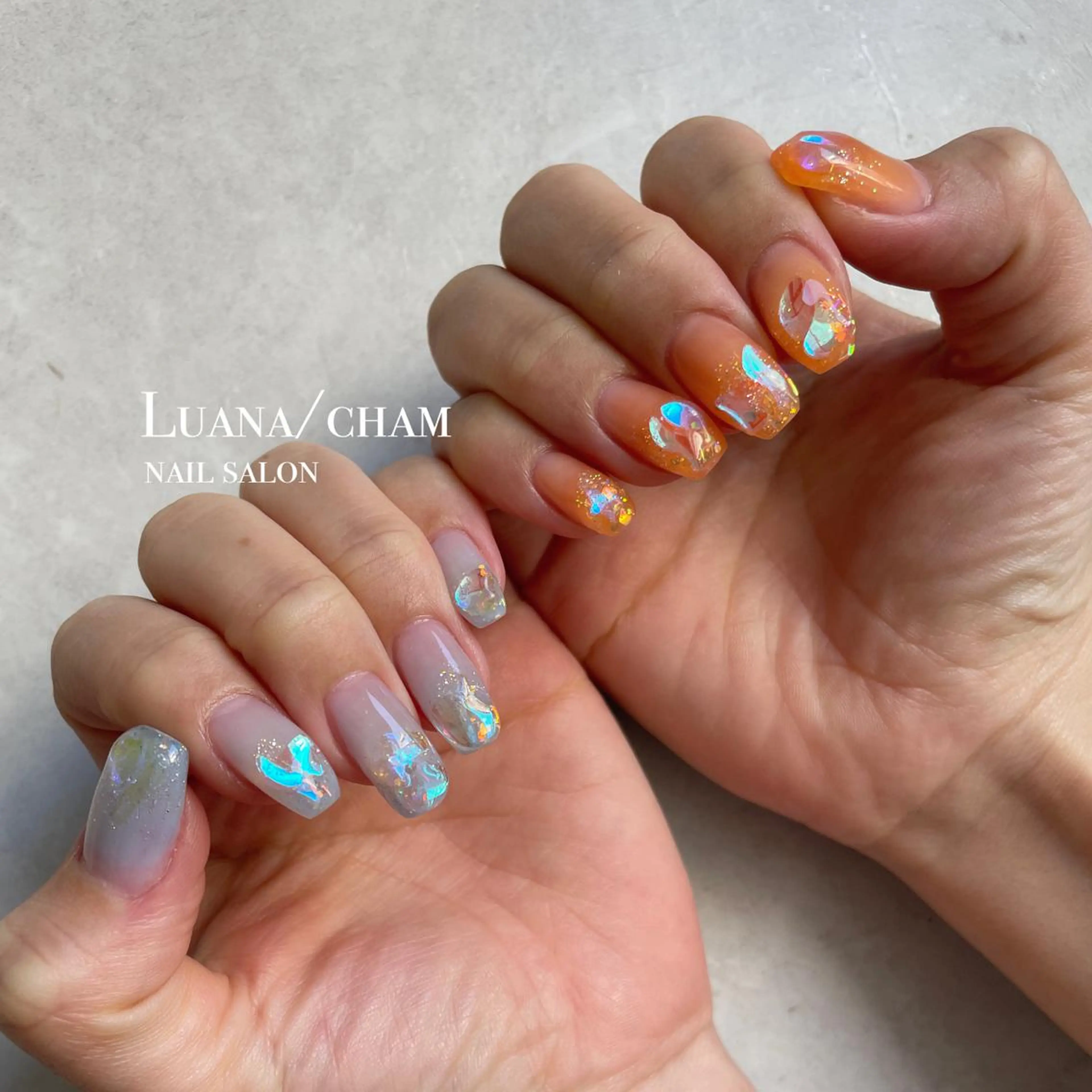 ロング ネイル nail salon neigeのネイルデザイン