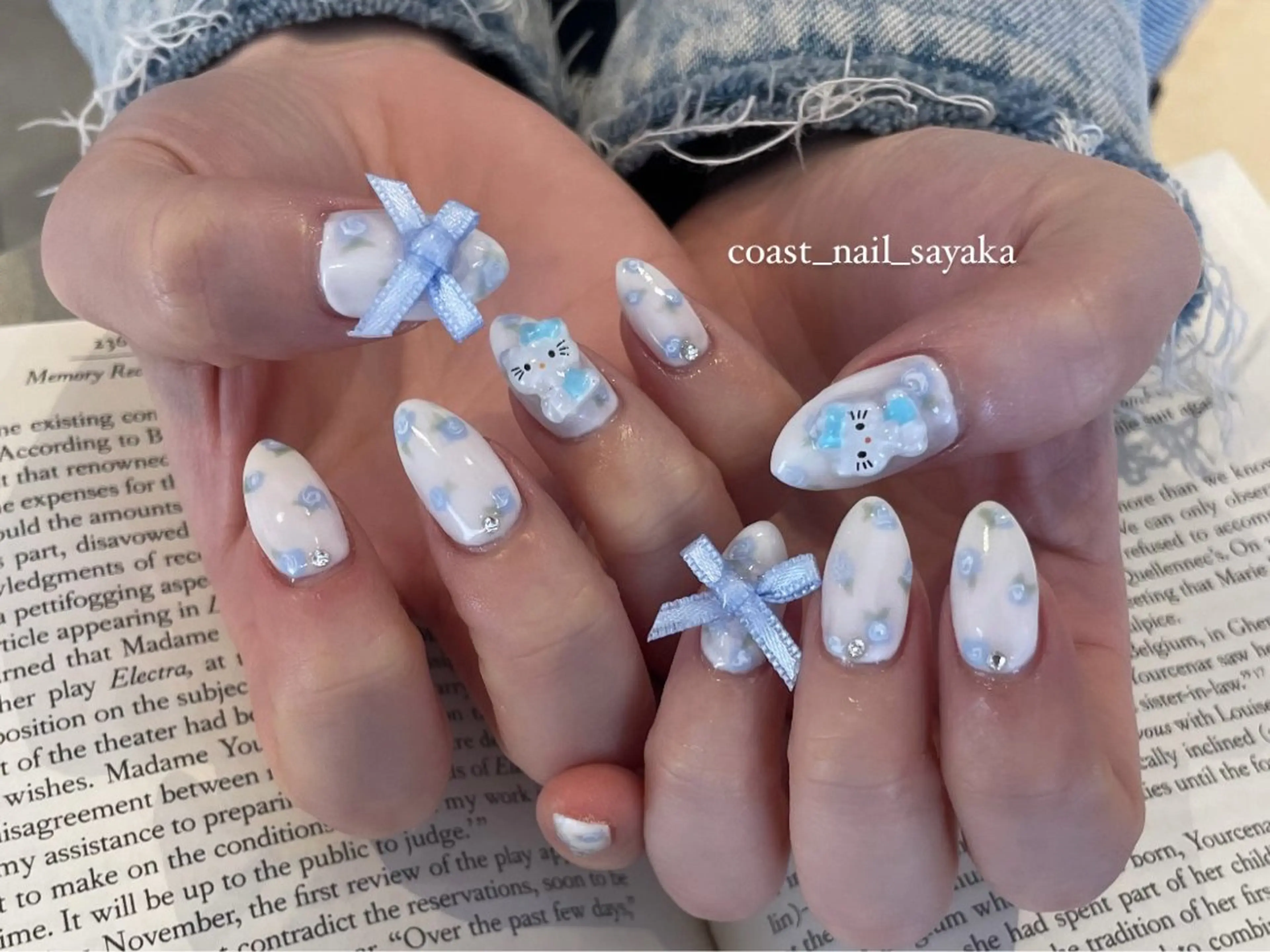 ネイル HOSHI ⭐️辻堂 /藤沢ガーリーネイルのネイルデザイン