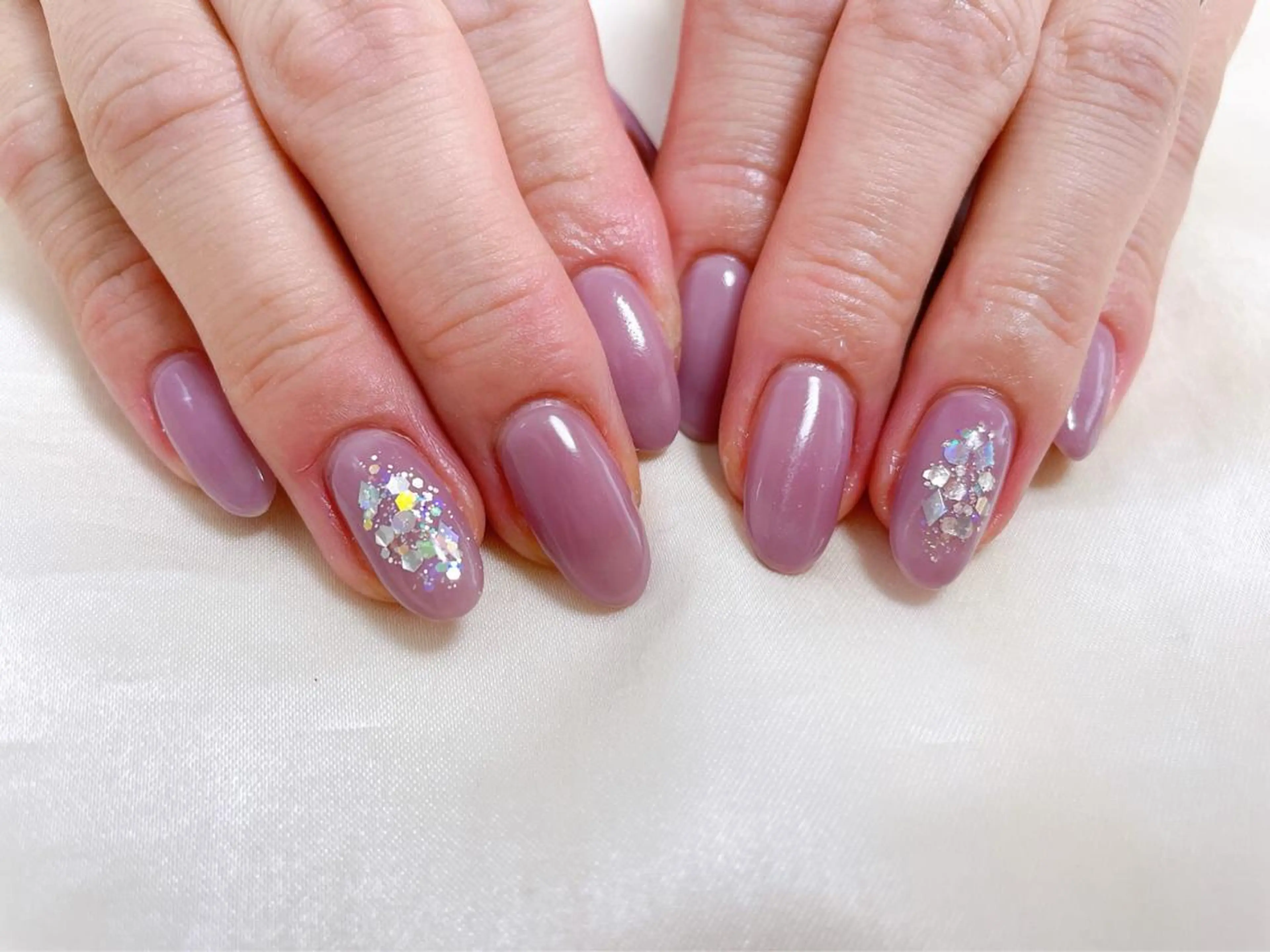 ネイル シンプルネイル ハンドネイル kiki nail 二子玉川のネイルデザイン