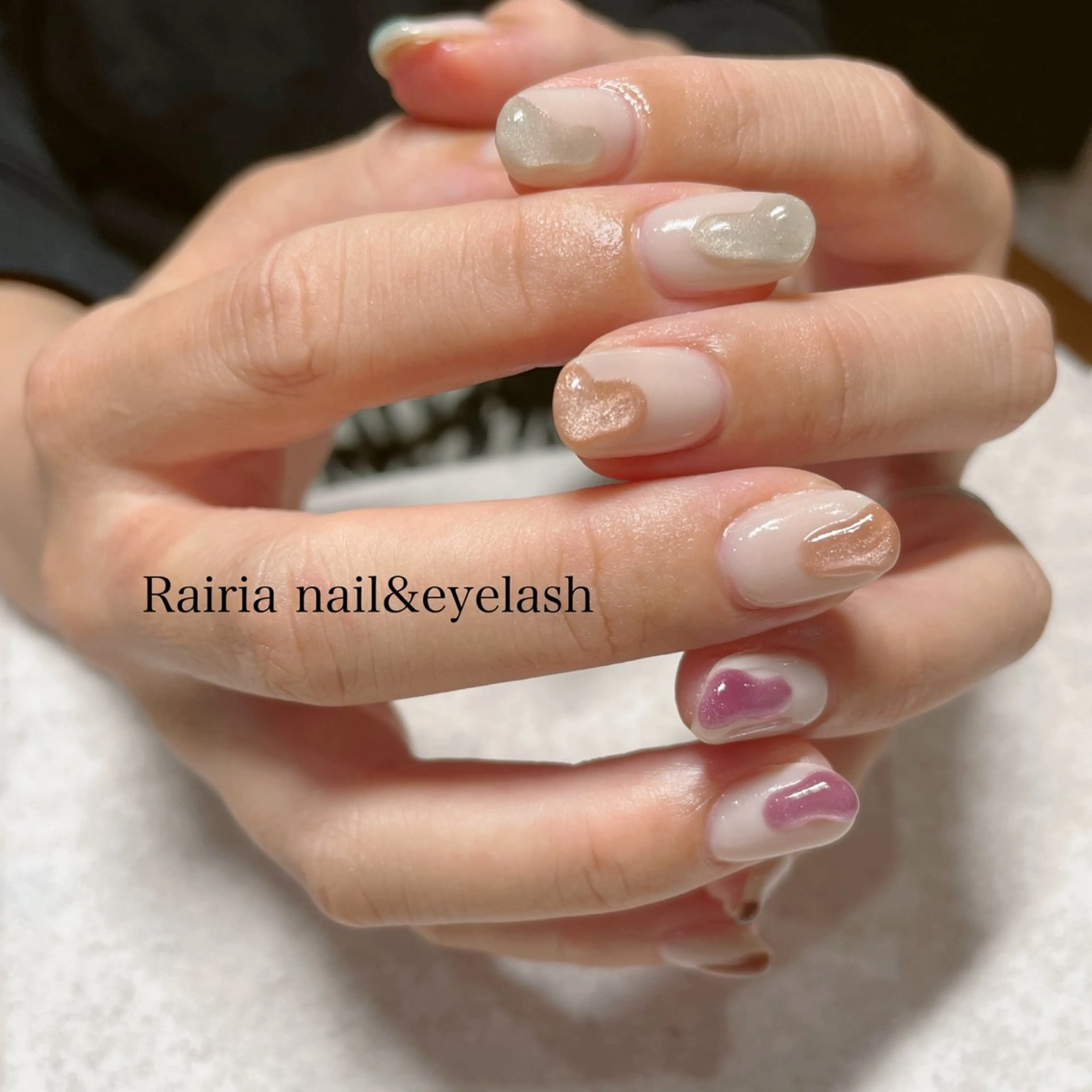 ネイル 持ち込み ハンドネイル Rairia nail&eyelash小岩店所属・Rairianail 小岩店のネイルデザイン