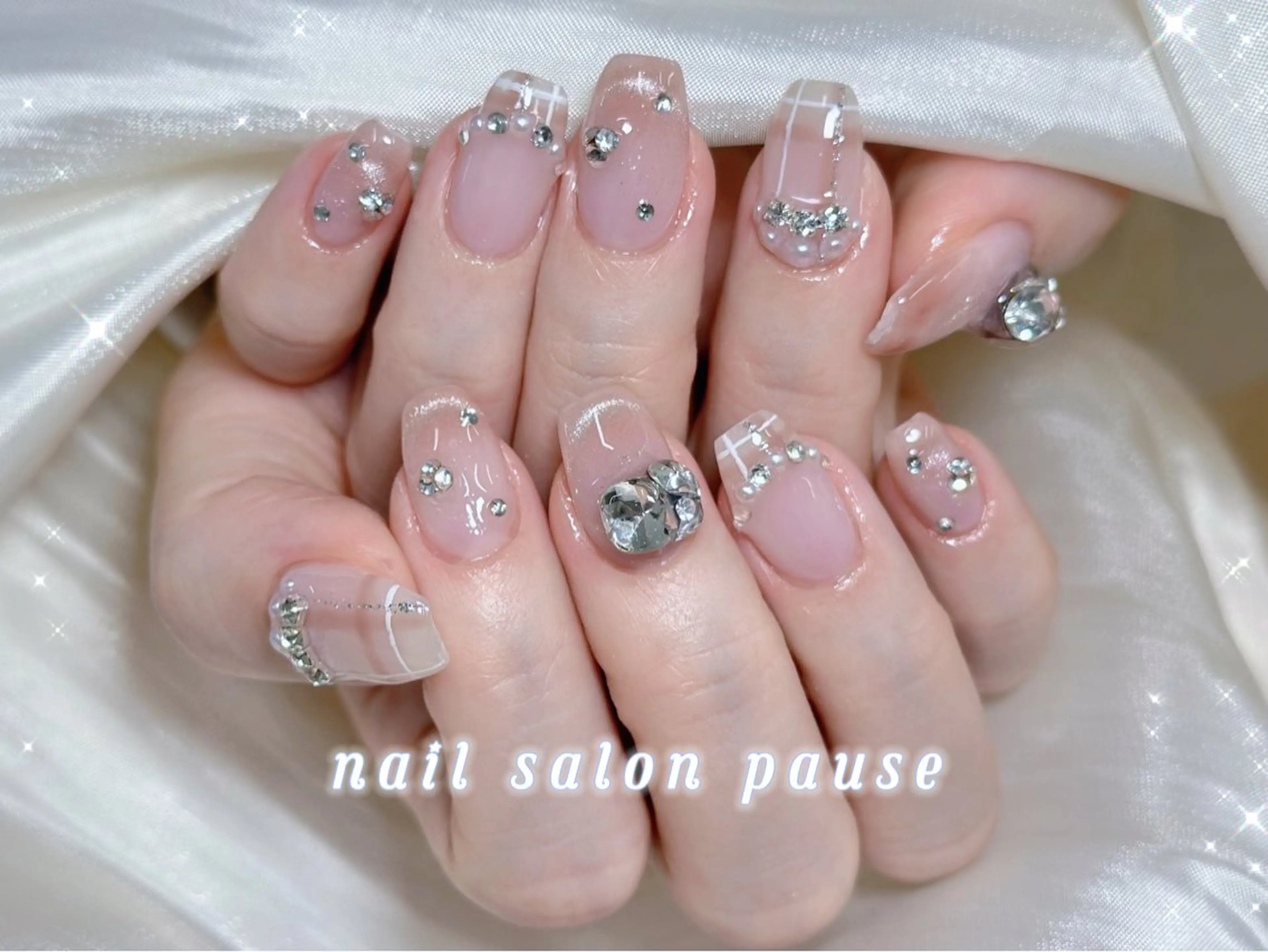 ネイル ハンドネイル ハンドケア nail salon pause✨のネイルデザイン