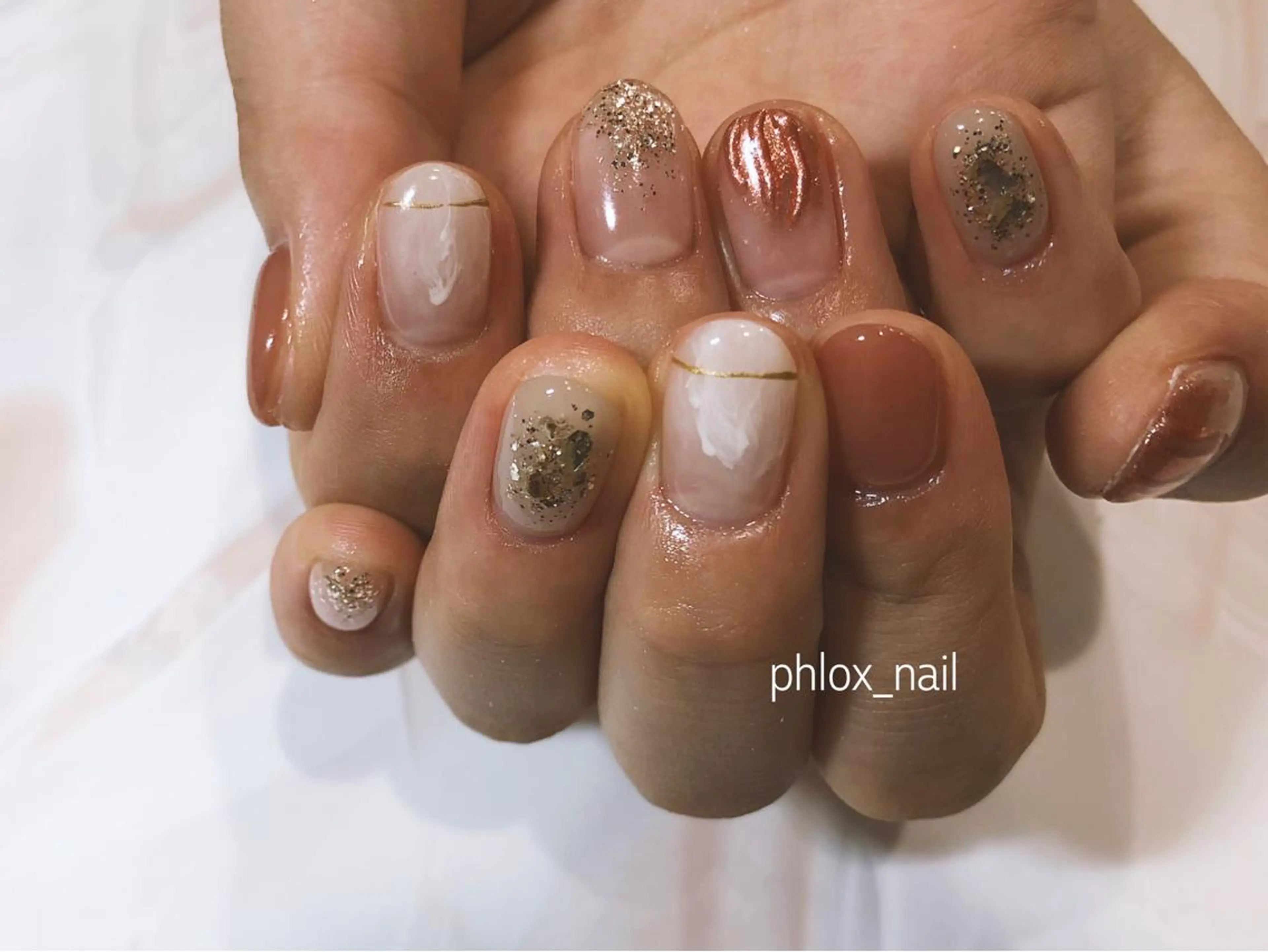 ネイル s/w ＿shokoのネイルデザイン