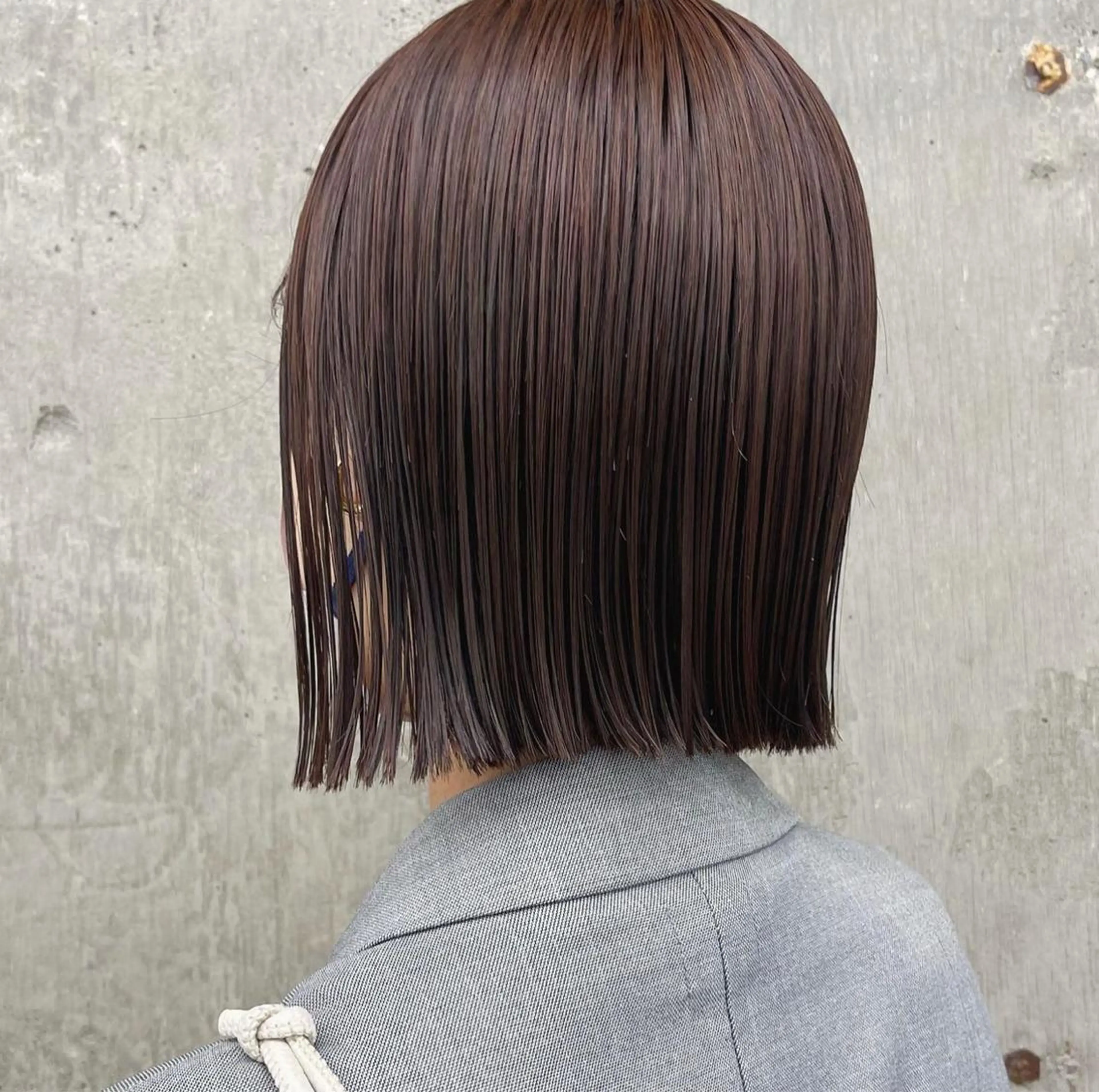 ショート カラー ヘアアレンジ みなみ/韓国ボブ/ 韓国レイヤーのヘアスタイル