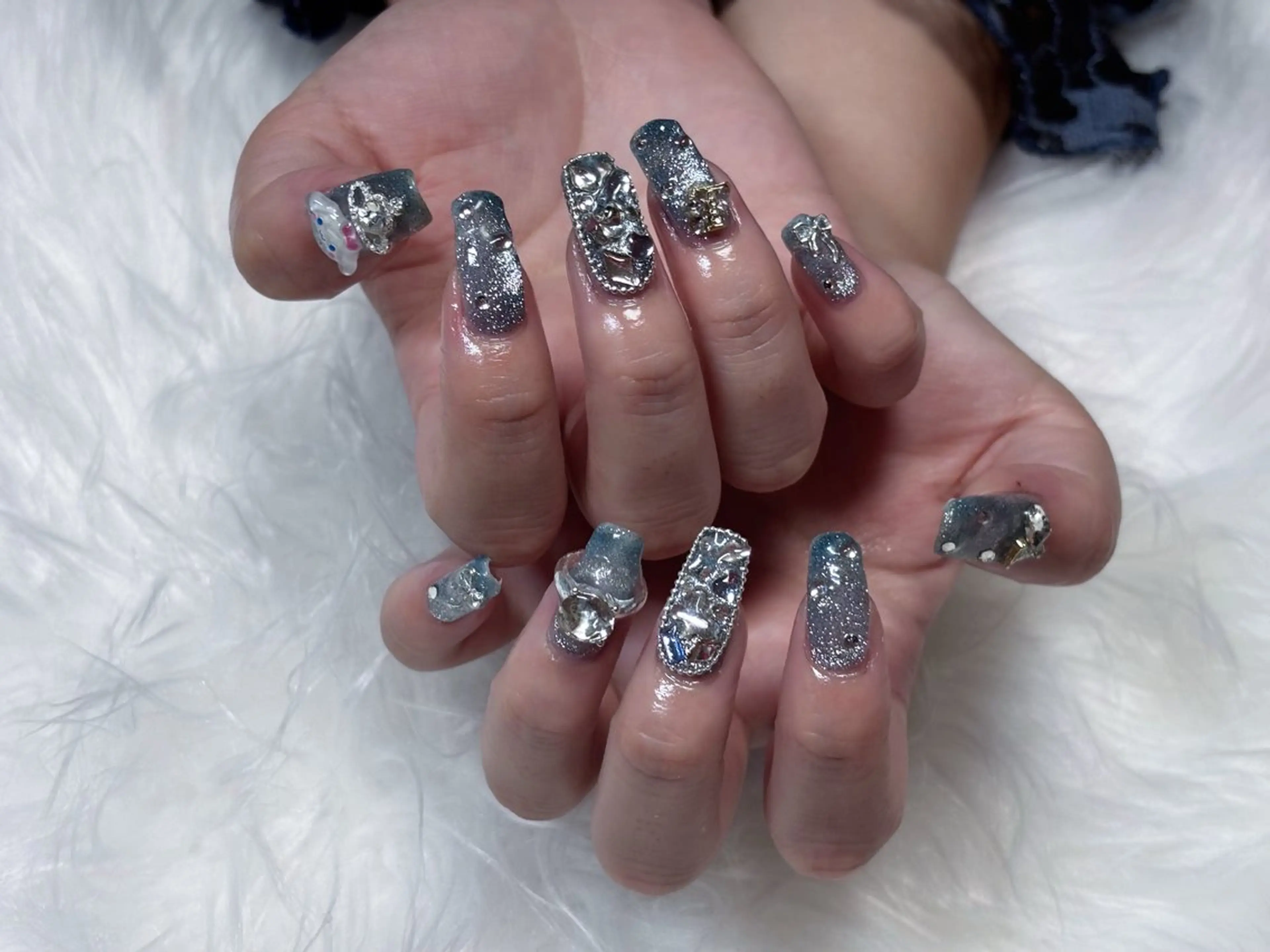 ネイル ハンドネイル フットネイル 番園 あかねのネイルデザイン