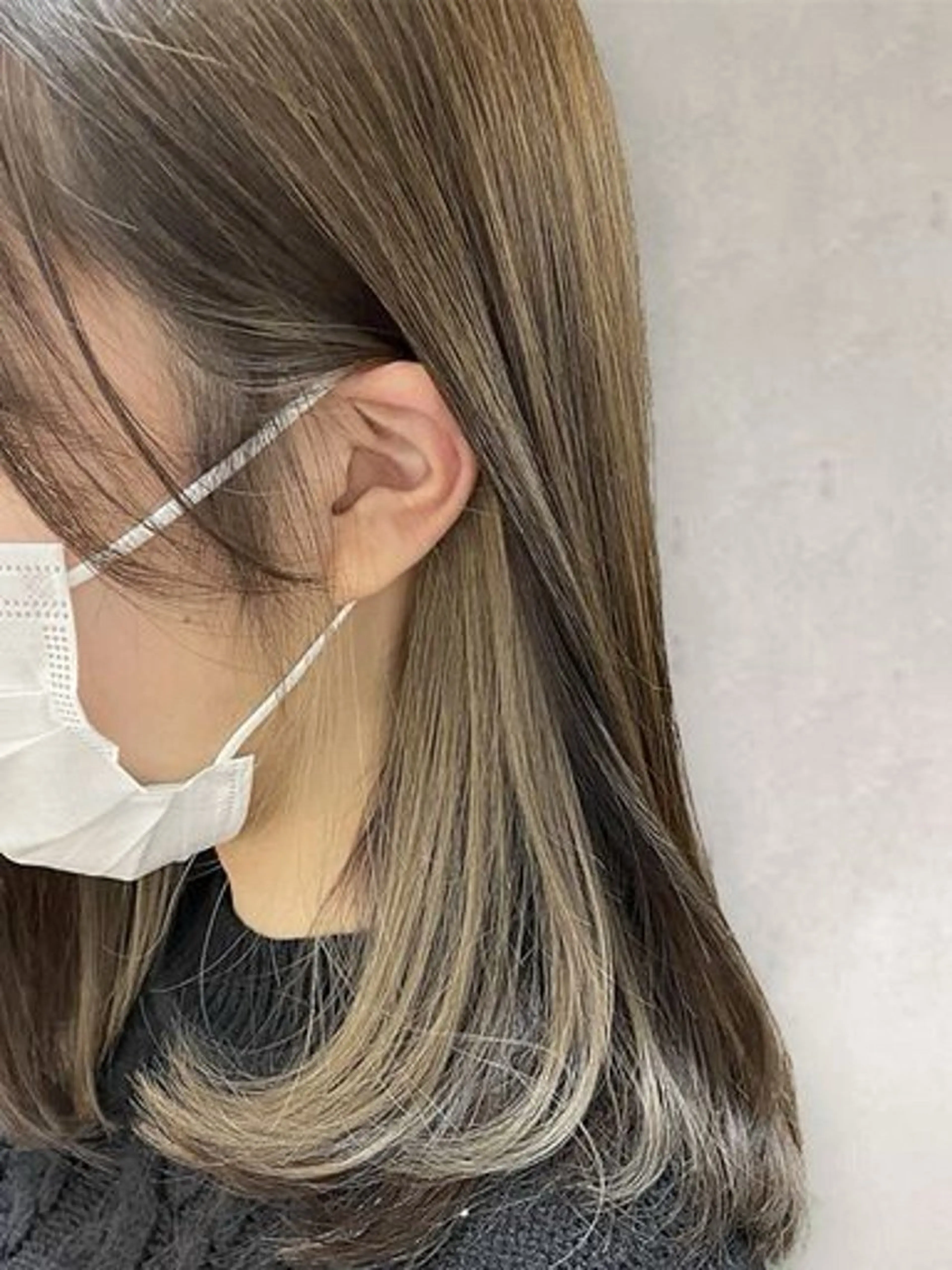 ミディアム カラー 🌫miyake maaya🌫のヘアスタイル