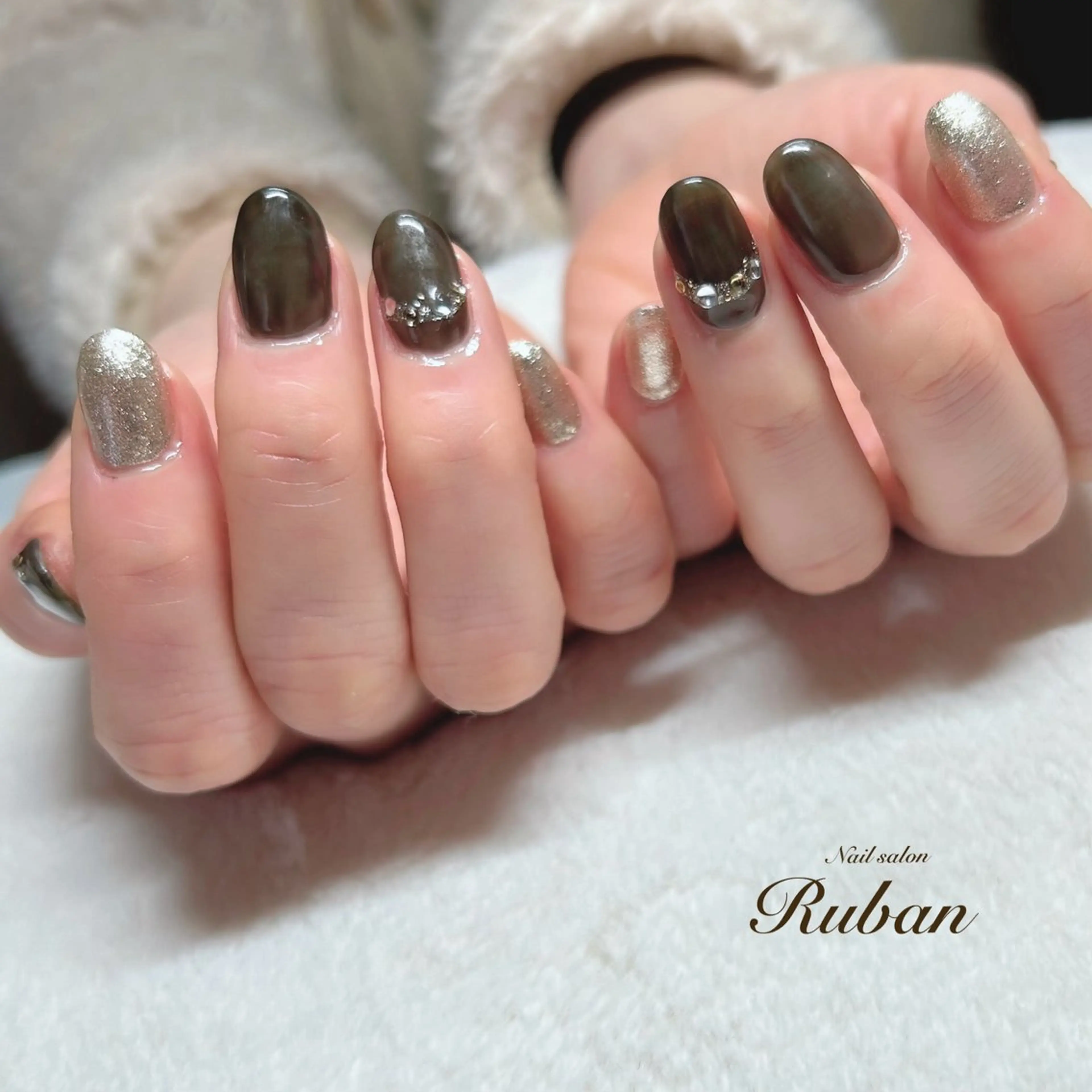 ネイル シンプルネイル Nail salon Ruban所属・Nail salon Rubanのネイルデザイン