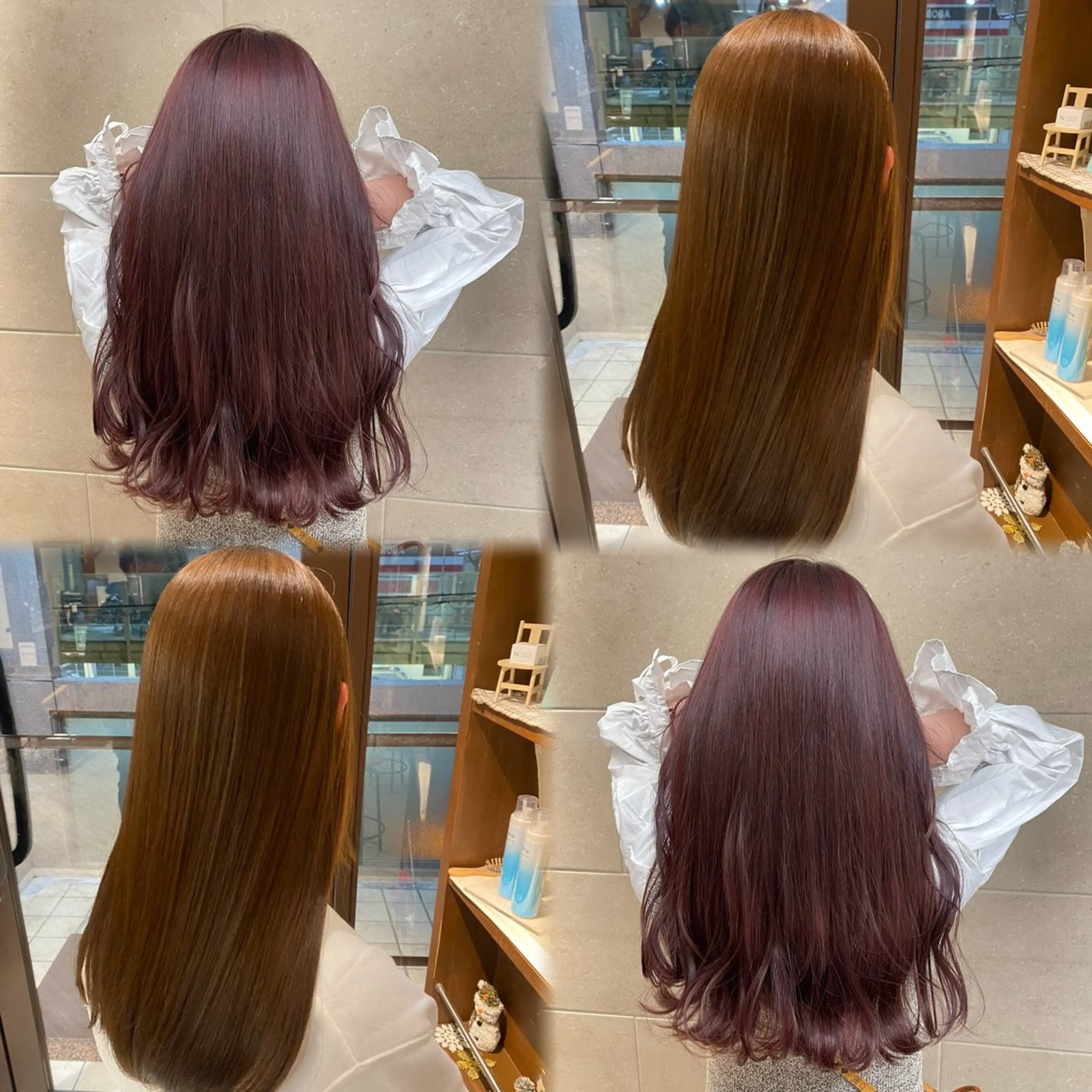 🎀トレンドカラー🎀 ＋ ヘアパック🫧の写真