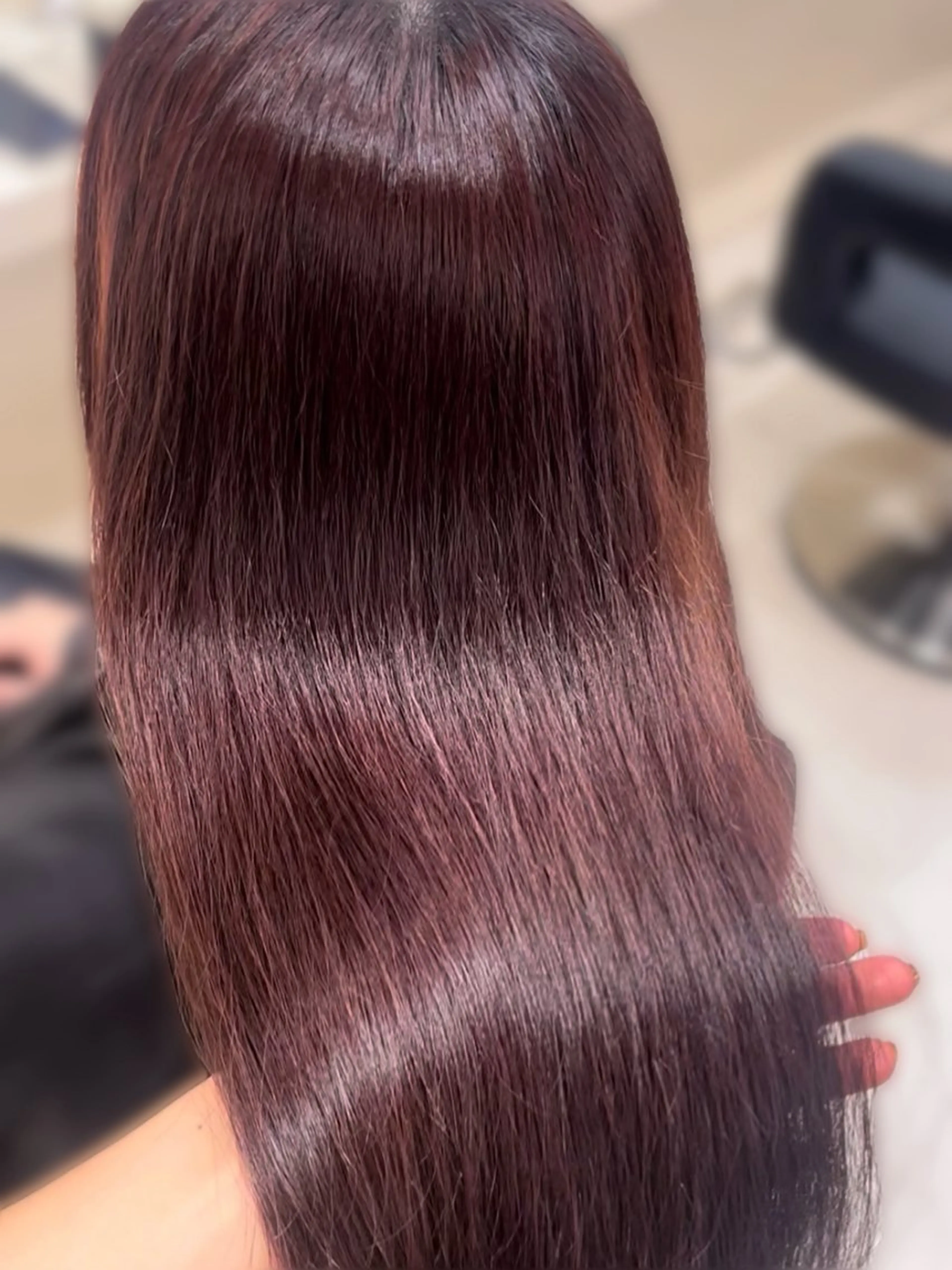 カラー 暖色メンズレディース 🍓優 音のヘアスタイル