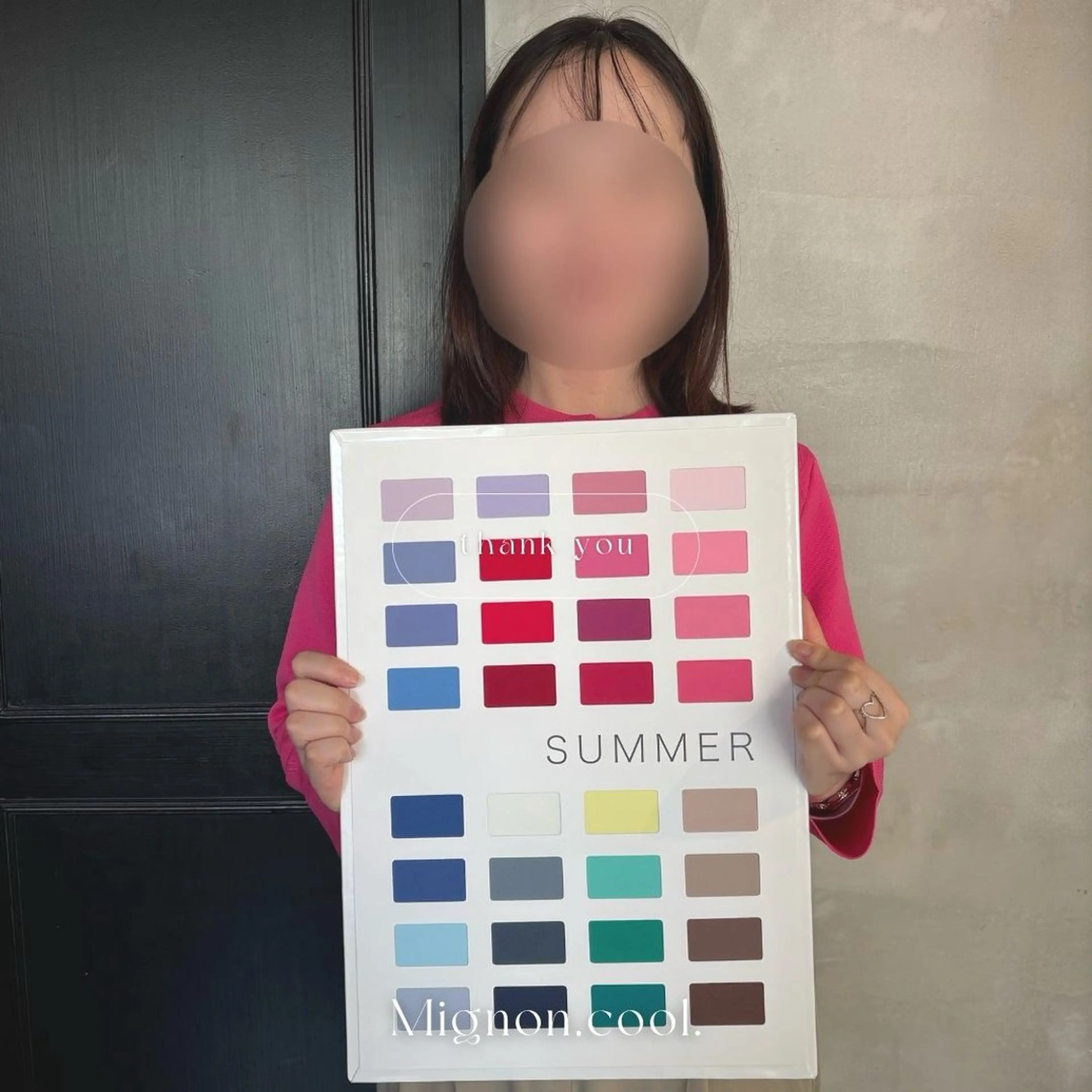 パーソナルカラー診断 パーソナルカラー🥐 顔タイプ🥗yuriのその他イメージ