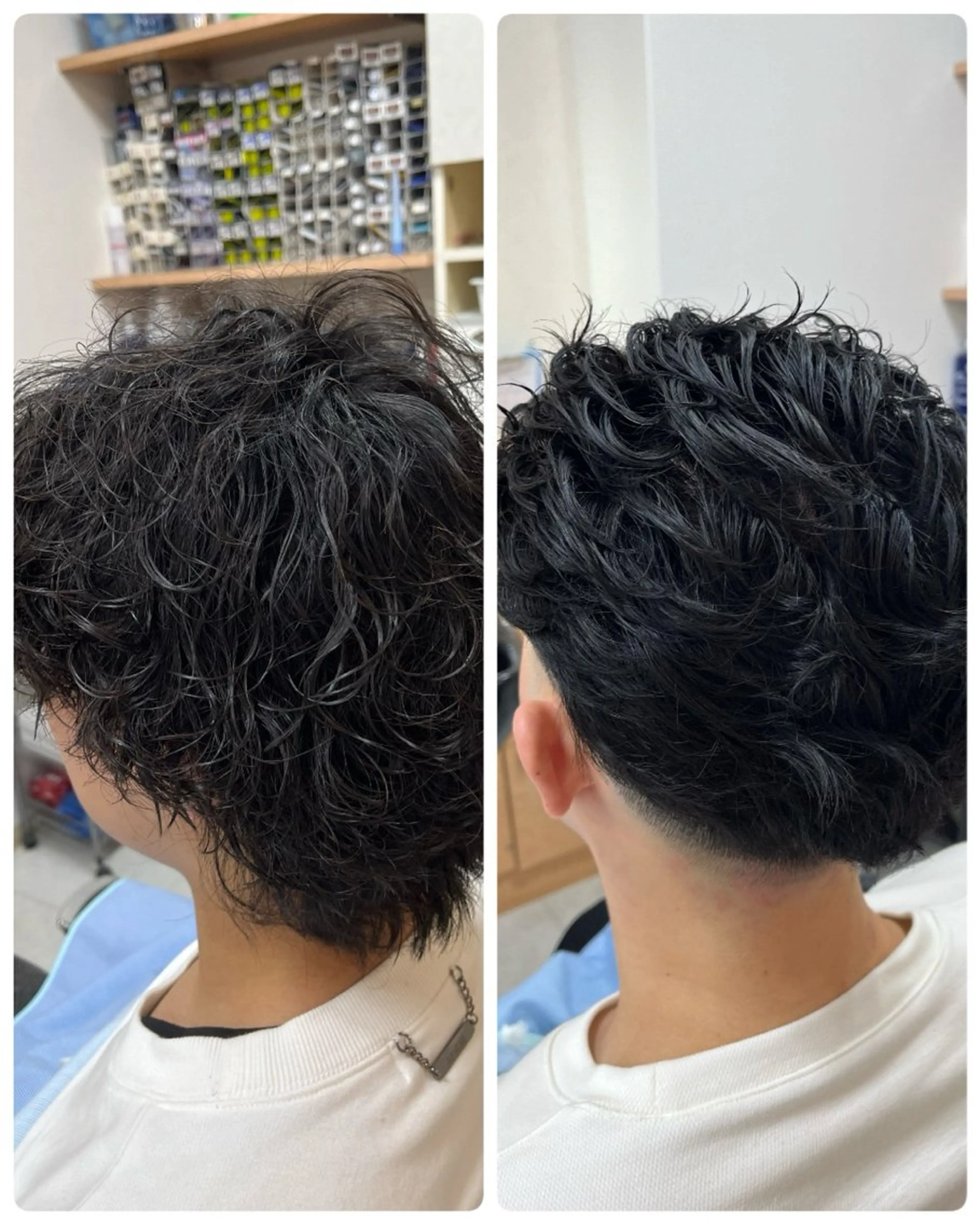 【通常営業】🔶ご新規限定🔶✂︎カット+特殊パーマ(ツイスト、スパイラル、波巻きなど)+シャンプー+顔剃り+マッサージの写真