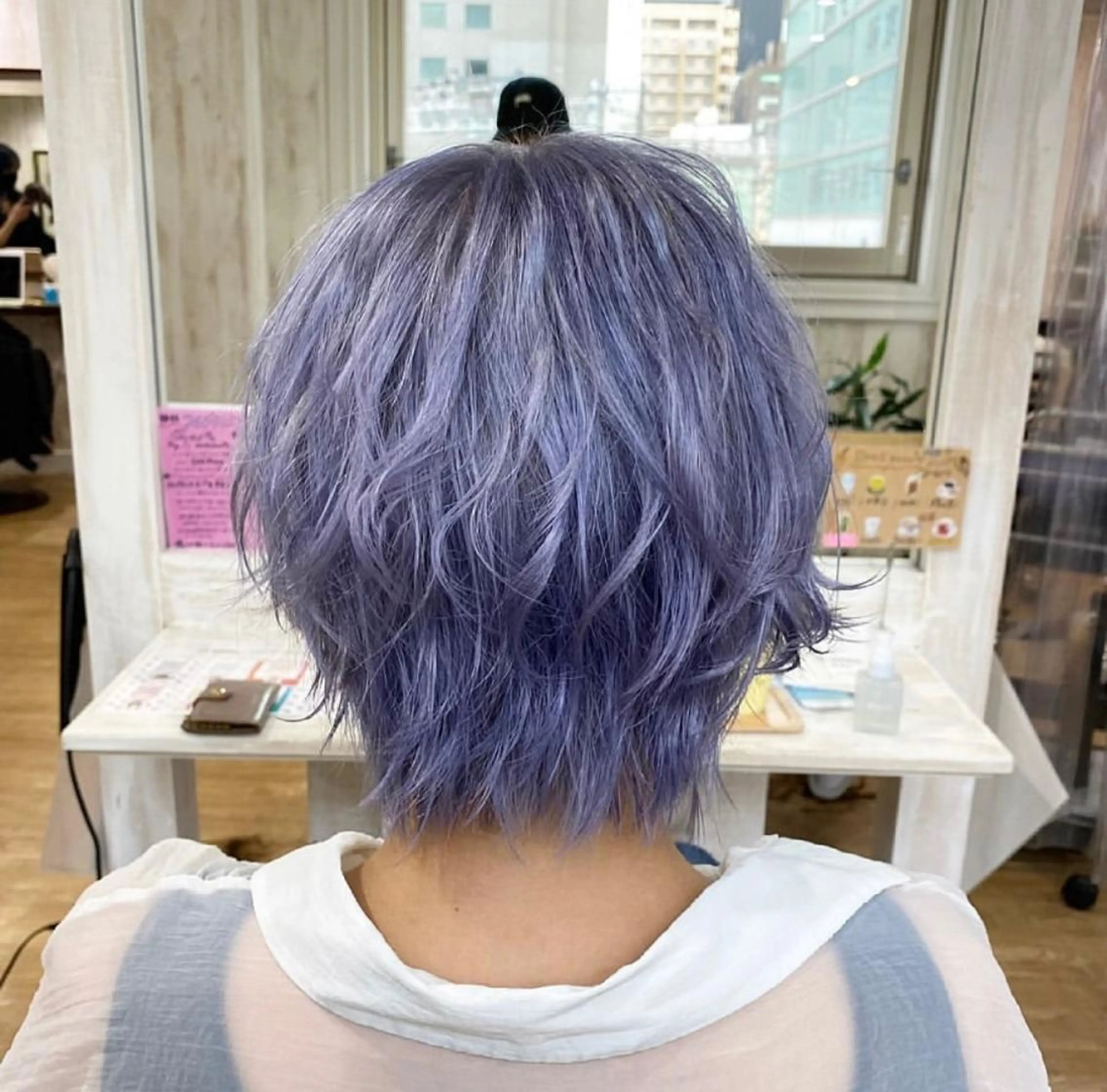 ショート 透明感カラー✨ 酸性ストレート特化のヘアスタイル