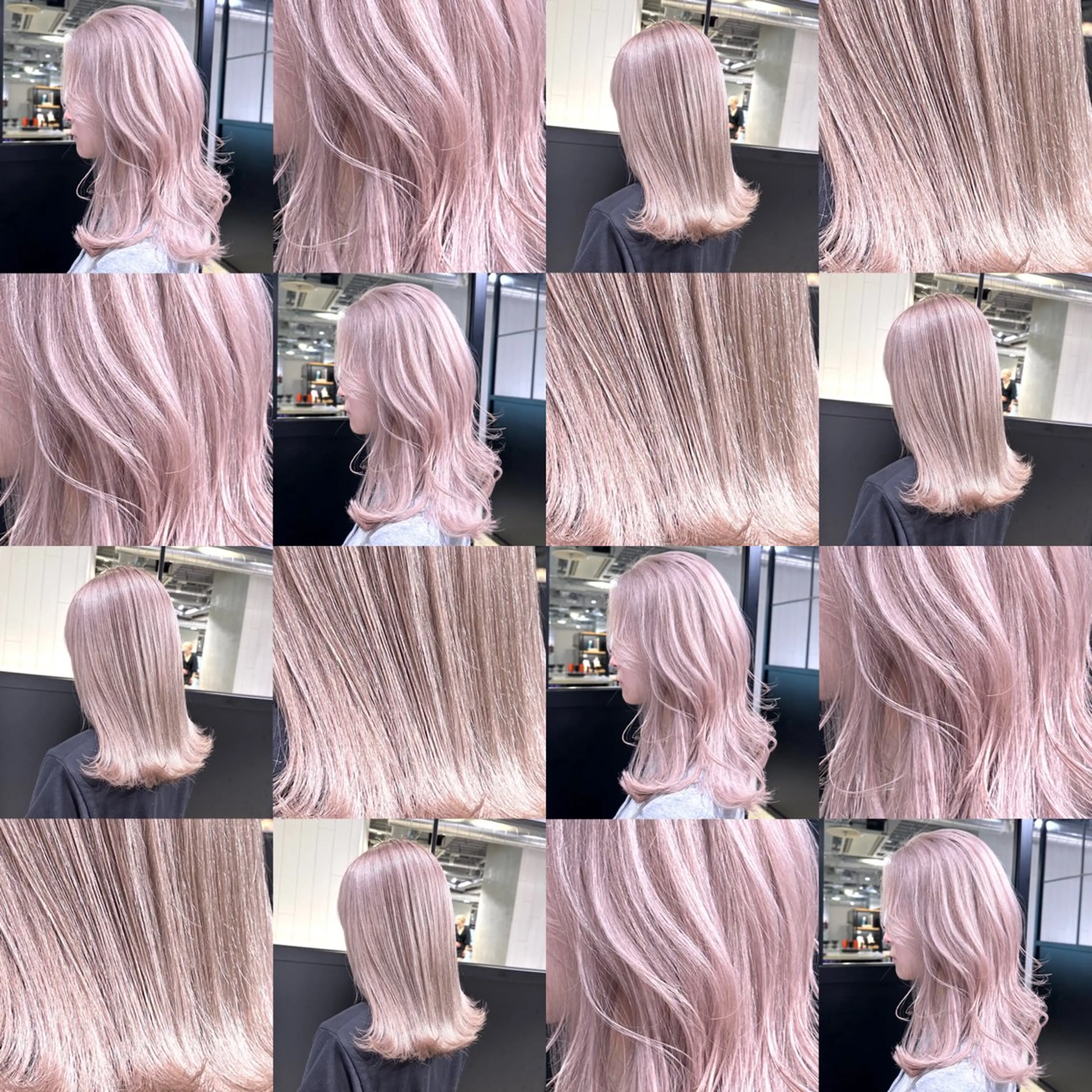 セミロング カラー ヘアアレンジ カット ヘアカラー トリートメント ヘアセット Lani5710所属・🧸ブリーチ特化/前 髪/しょうじりか🎀のヘアスタイル