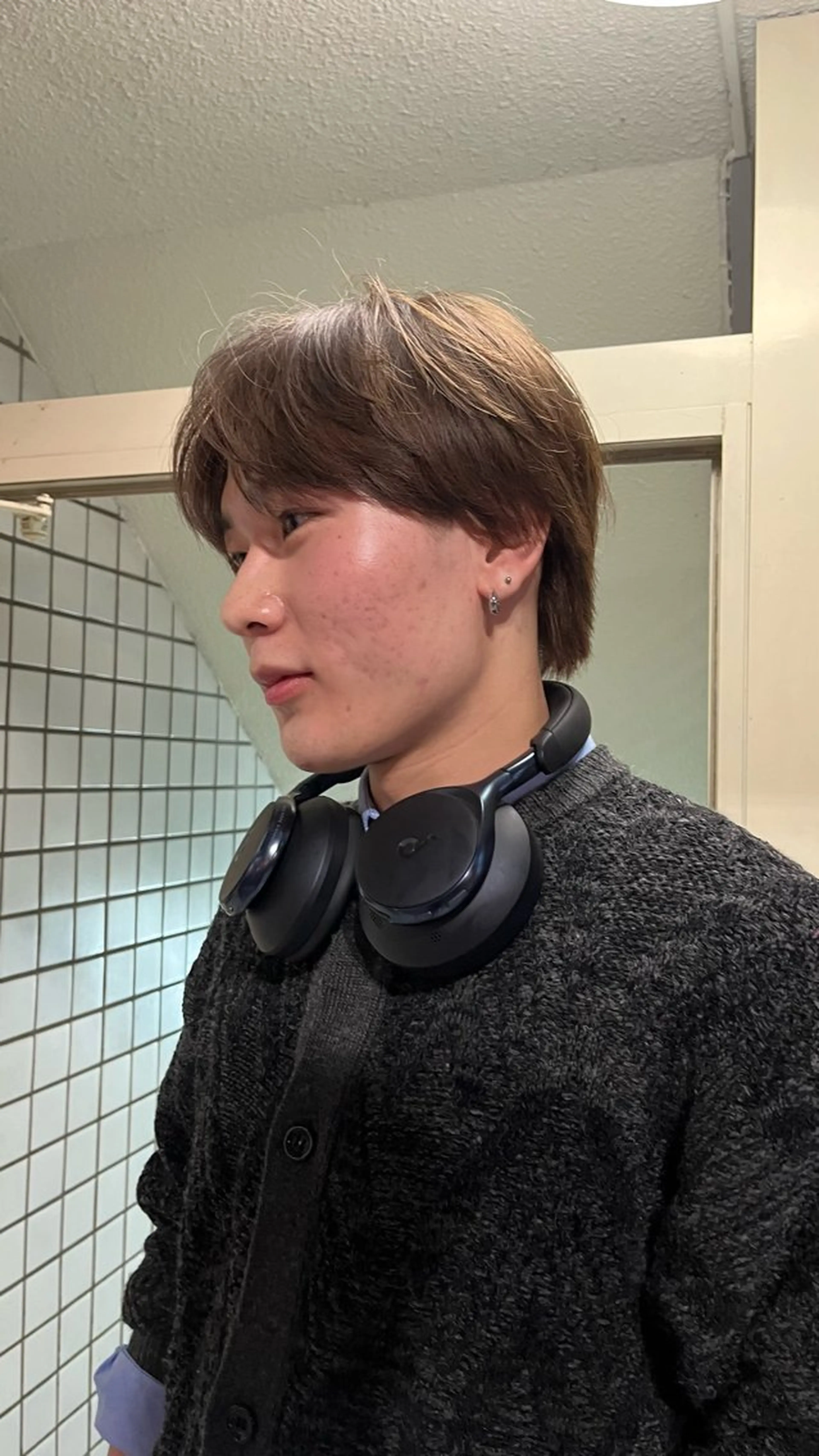 メンズ メンズブリーチ ヘアカラー rowland所属・坂田 一心のヘアスタイル