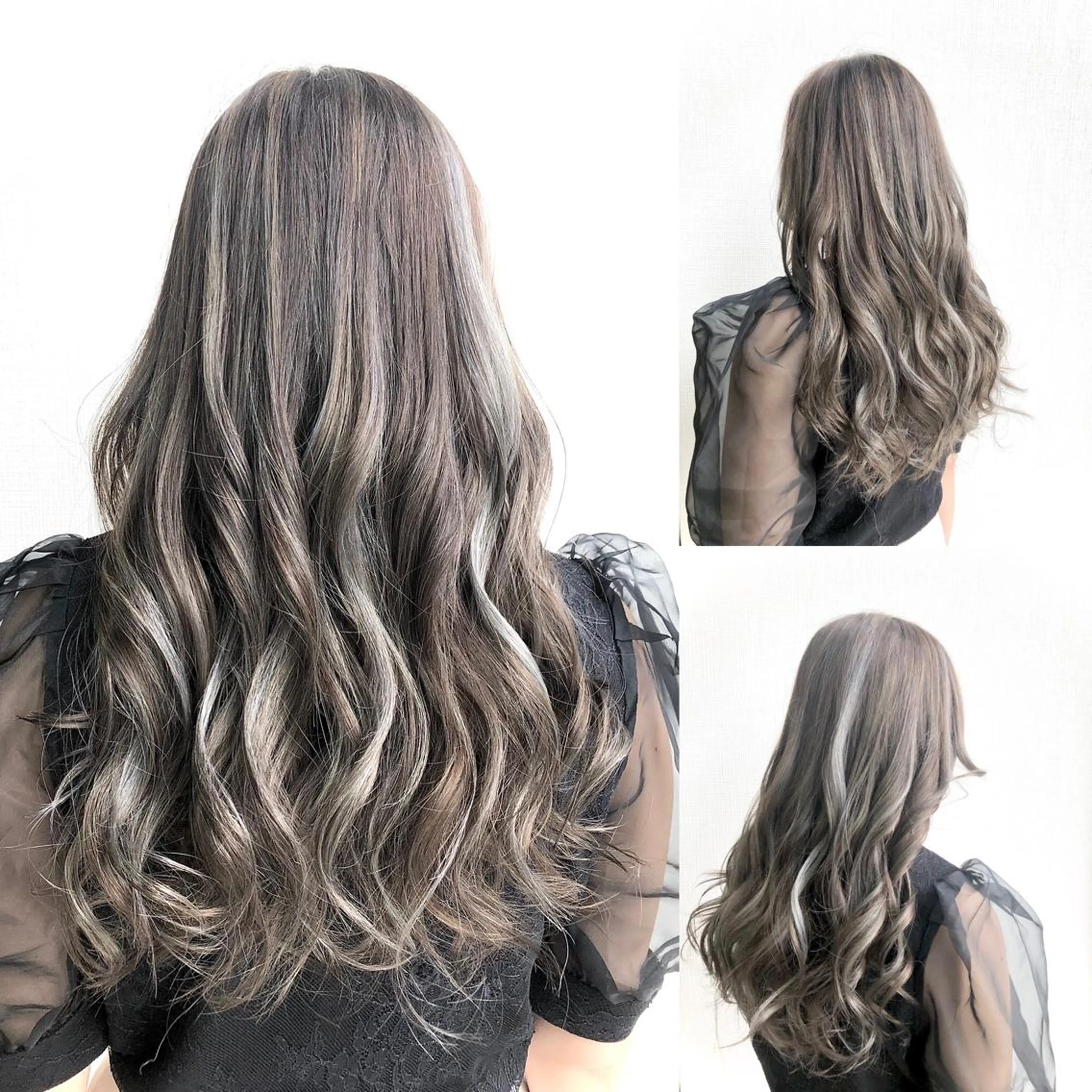 ロング カラー ヘアアレンジ メンズ キッズ カット エクステ ✨最強美容師✨ 💙にっしー西村💙のヘアスタイル