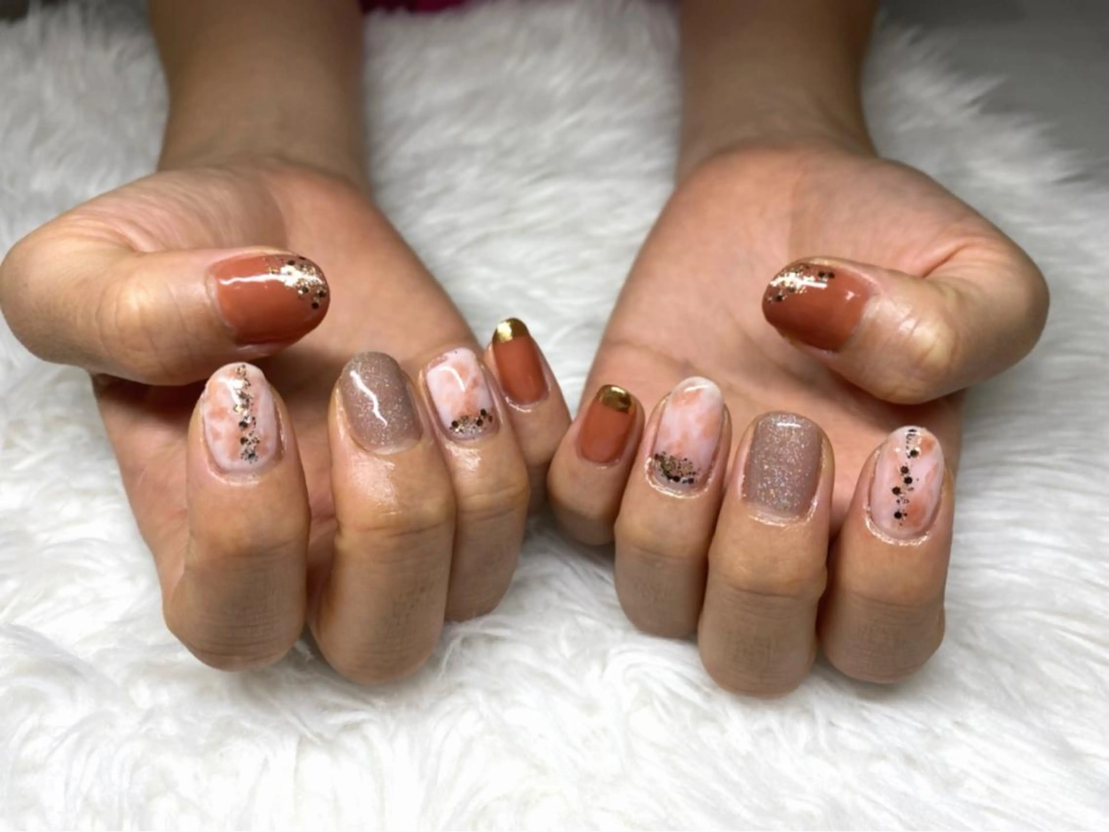 ネイル ニュアンスネイル シンプルネイル ViMORE あやのネイルデザイン