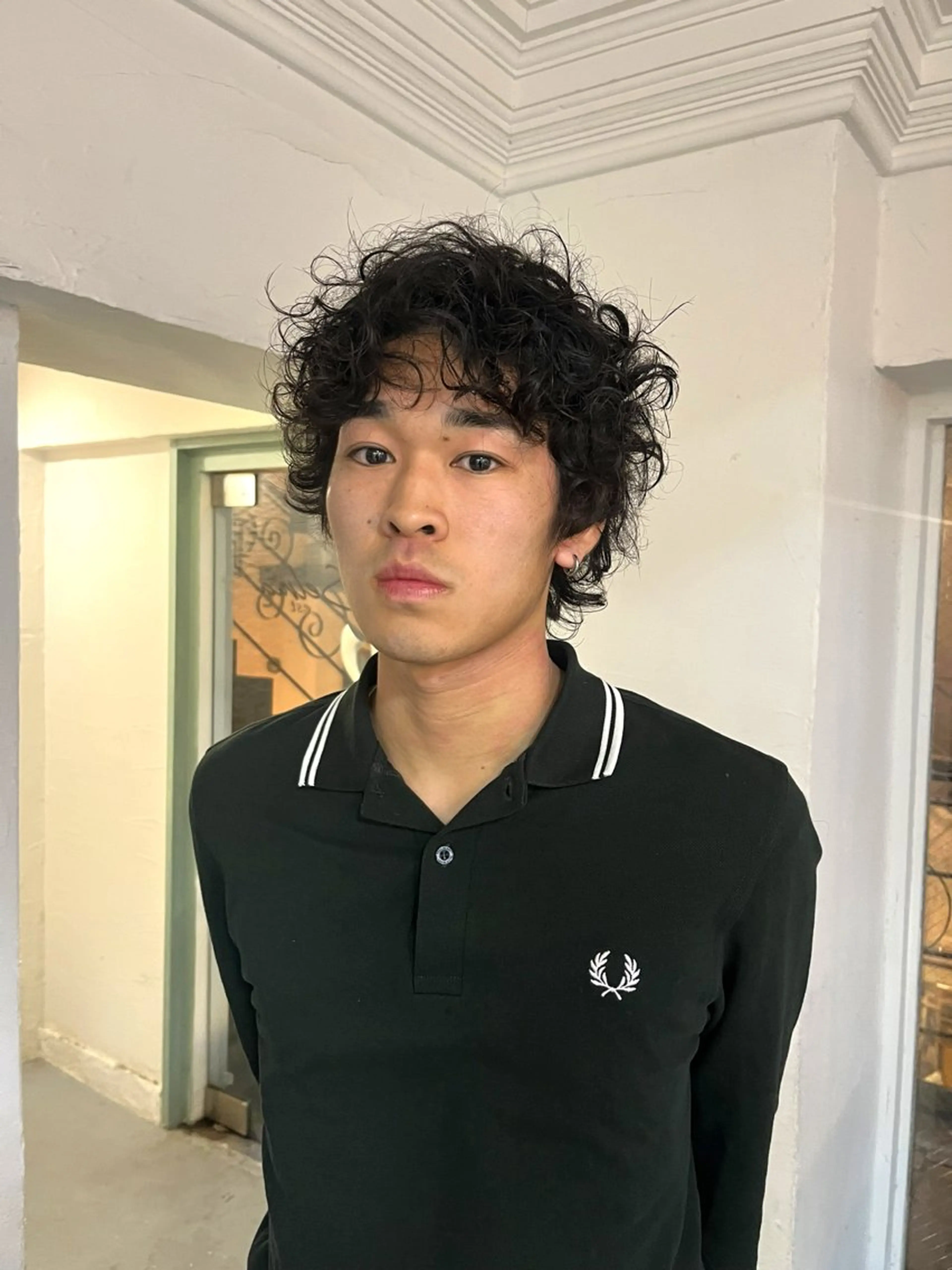 ミディアム パーマ ヘアアレンジ メンズ SALOWIN恵比寿所属・ヘッドスパで脳を 整える✨chacoのヘアスタイル