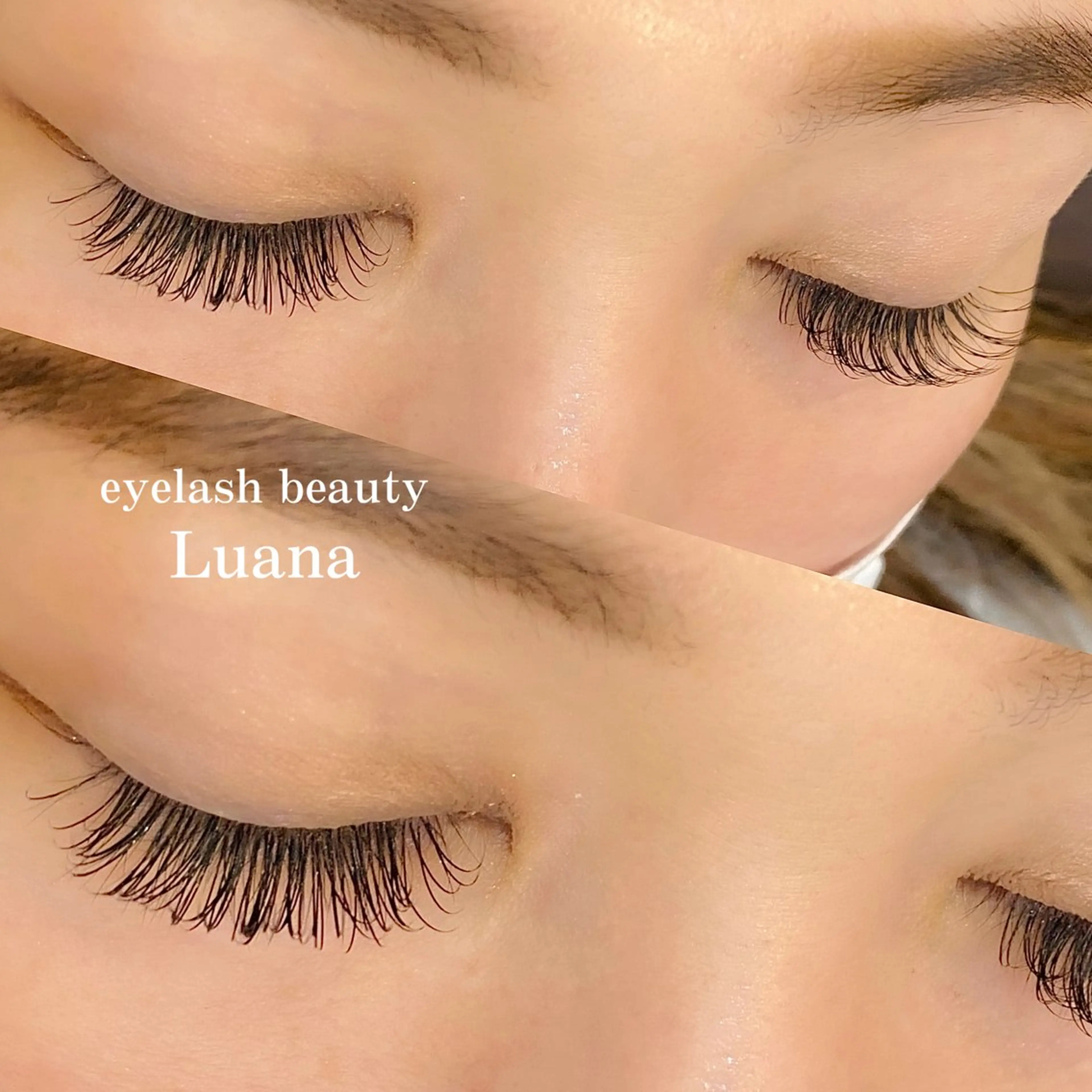 マツエク・マツパ 付け放題 フラットラッシュ eyelash beauty Luana所属・🌺Luana🐬 yukariのマツエク・マツパデザイン